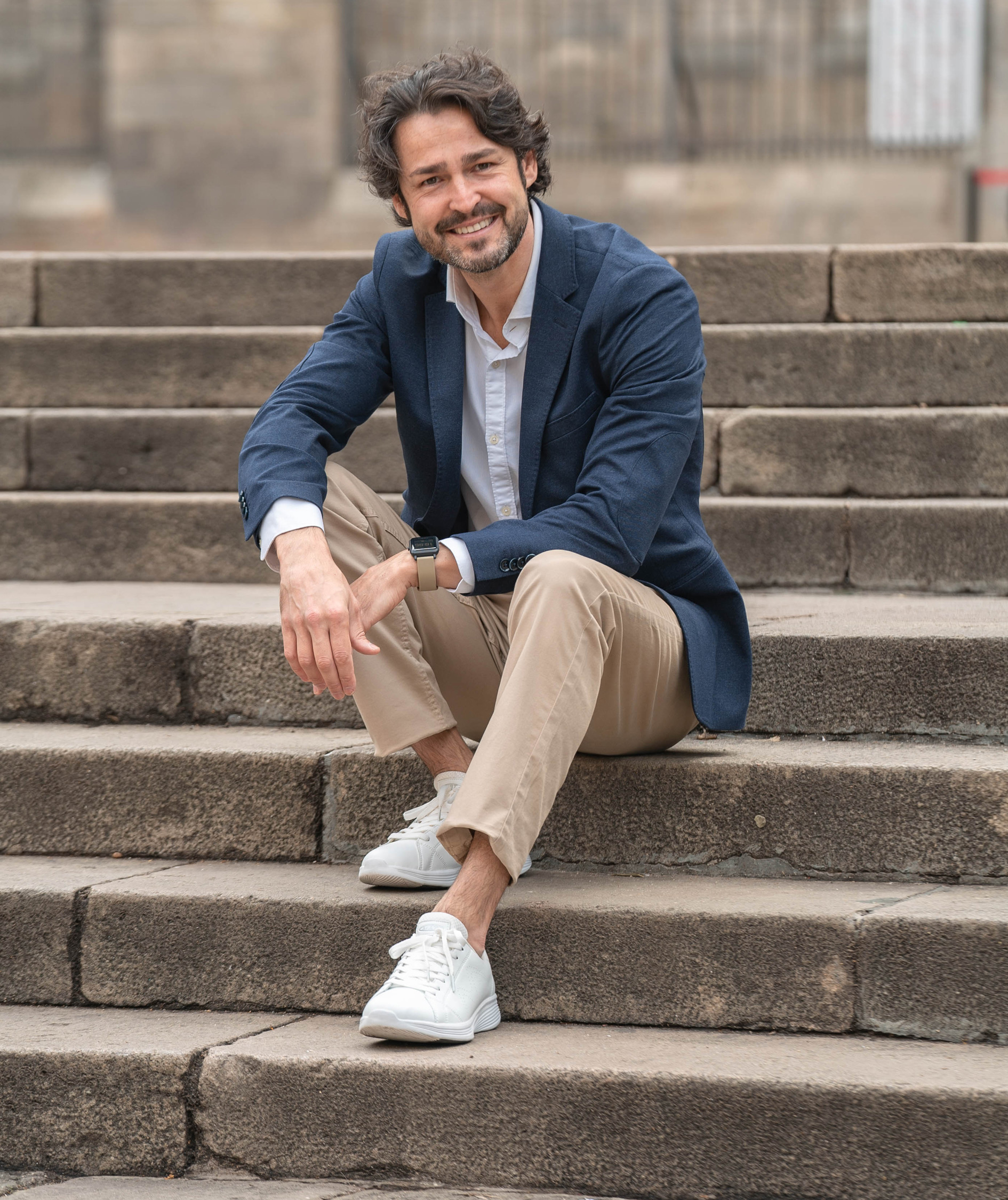 MBT Ren sneakers, Hvit, large image number 1