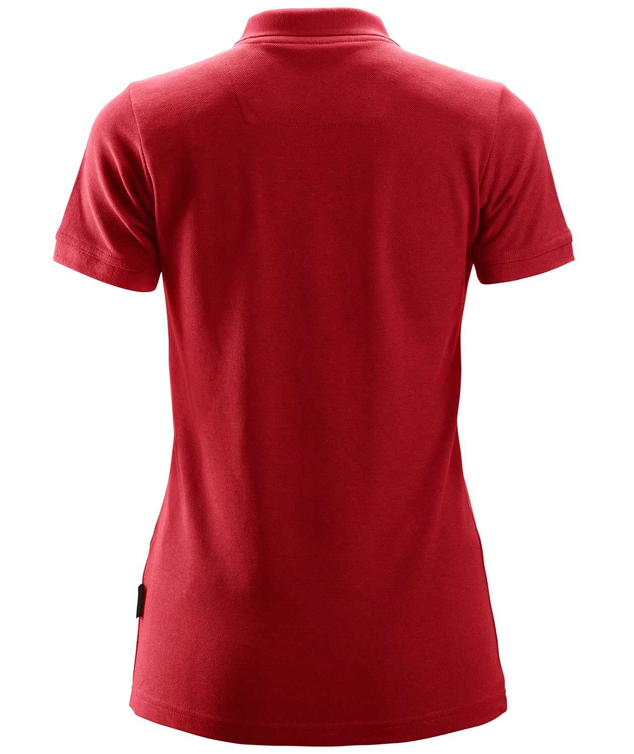 Snickers dame polo T-shirt 2702, Chili Red, large image number 1