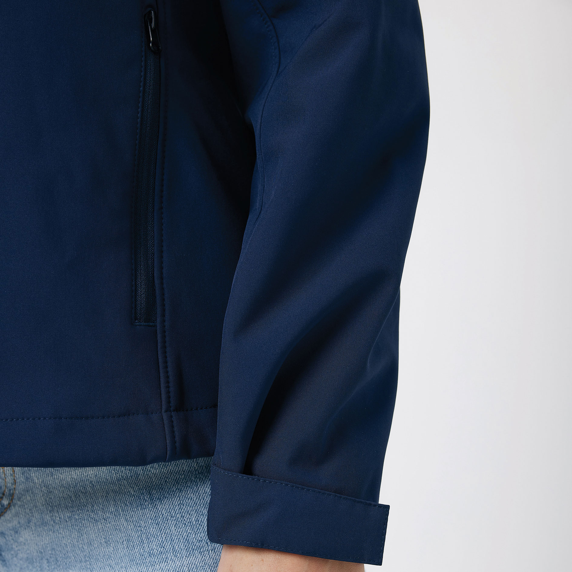 Iqoniq Makalu softshell jacket, Marine, large image number 7