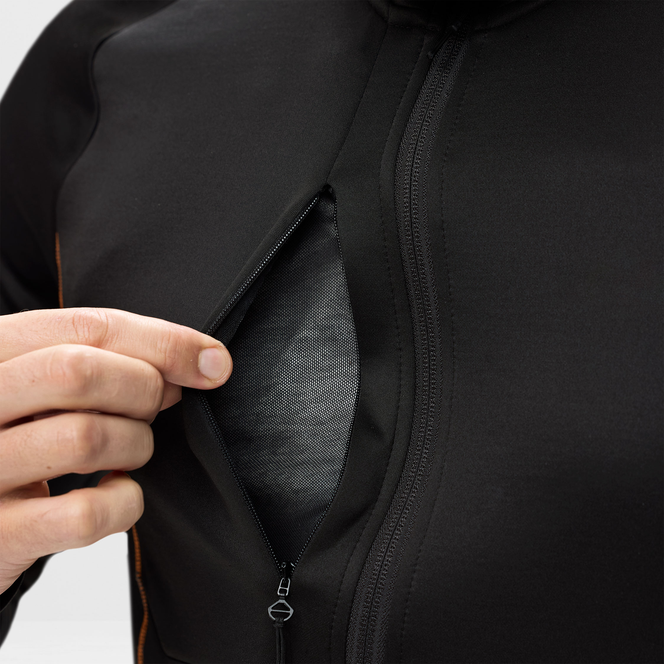 Snickers baselayer genser 9485, Black, large image number 8