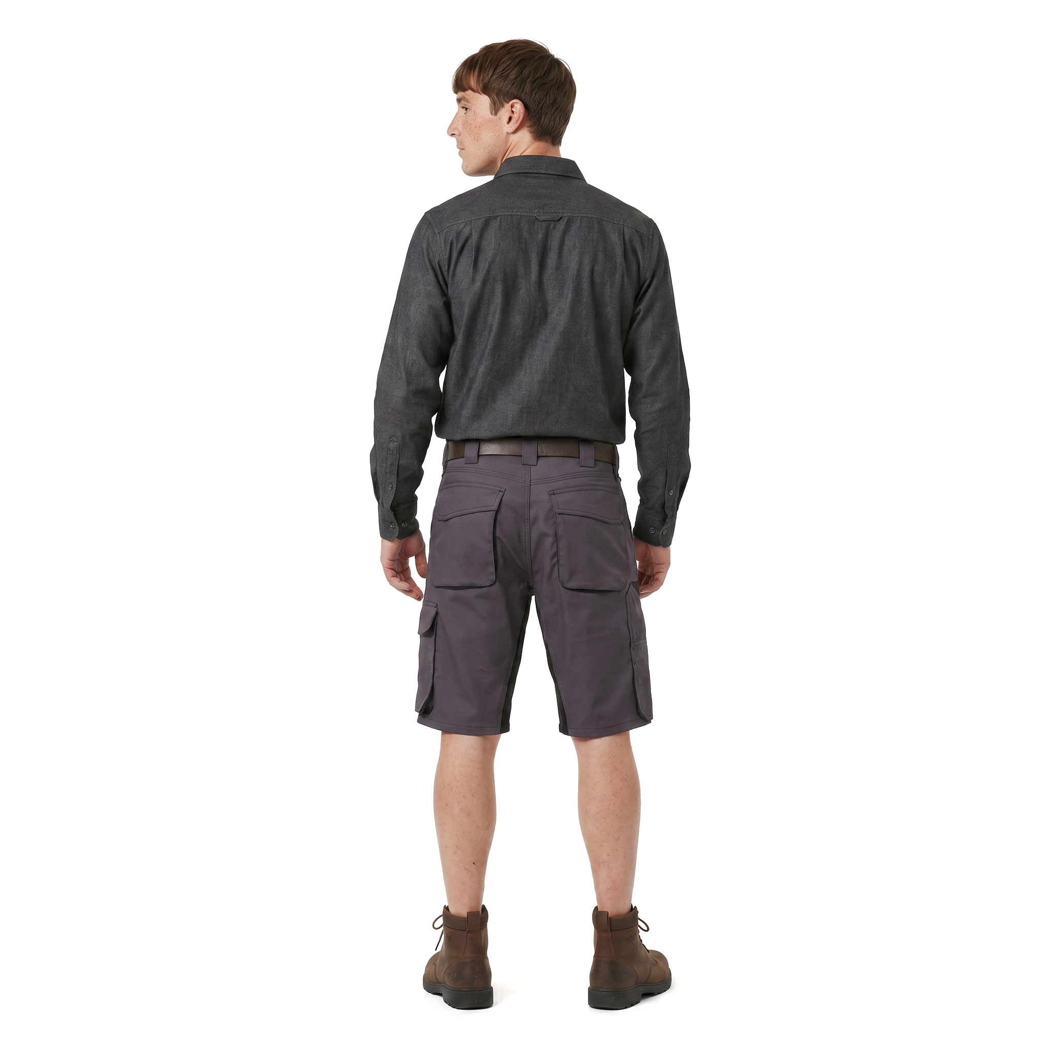 J.A.K. work shorts 1610, Grey/Black, large image number 3