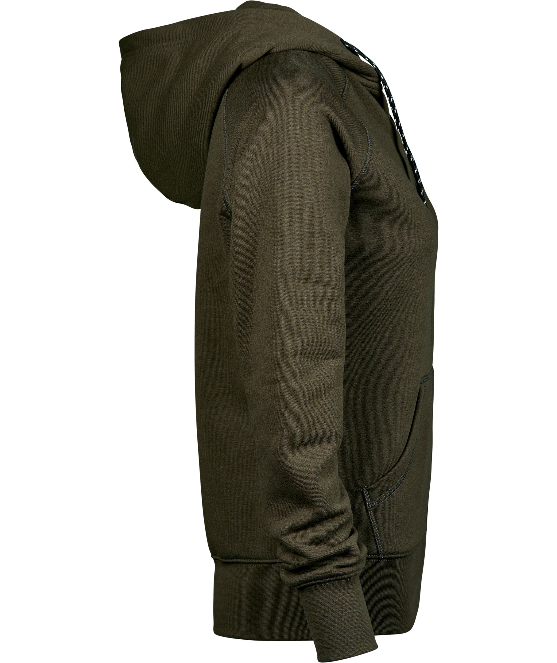 Tee Jays Fashion full zip Damen Hoodie, Dunkle Oliven, large image number 3
