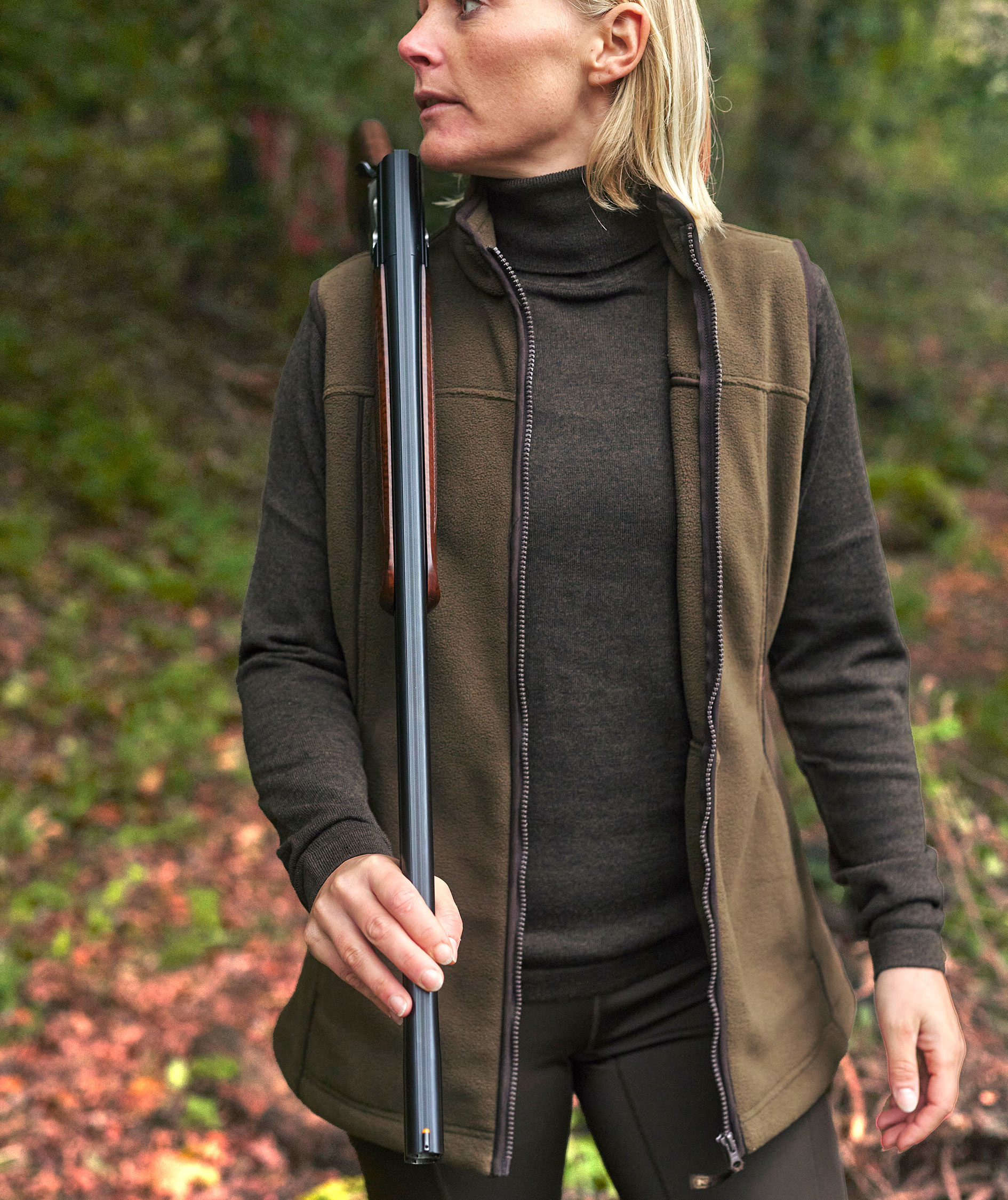 Deerhunter Eagle fleecev&auml;st dam, Tarmac green