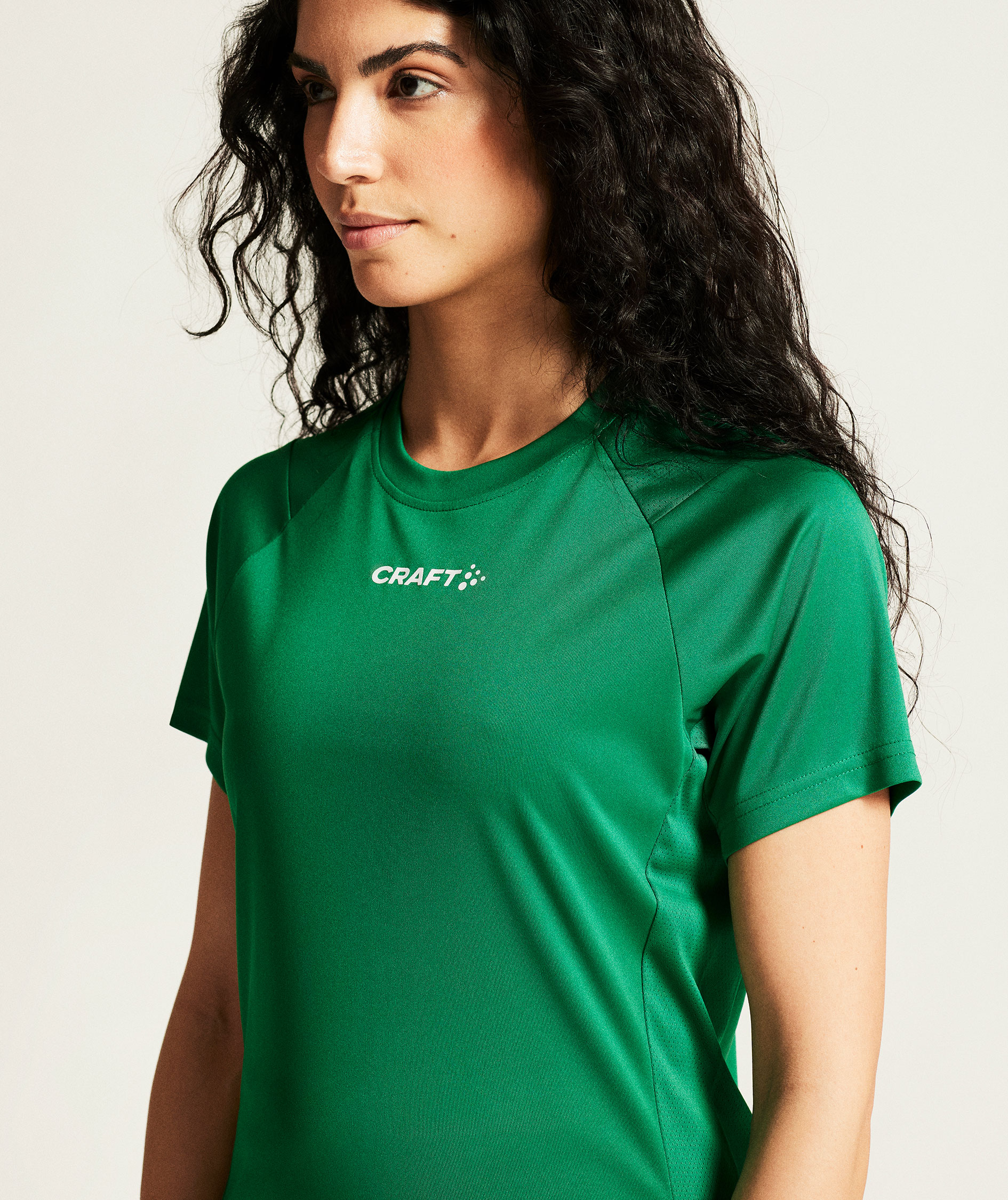 Craft Rush 2.0 damen T-Shirt, Team green, large image number 5
