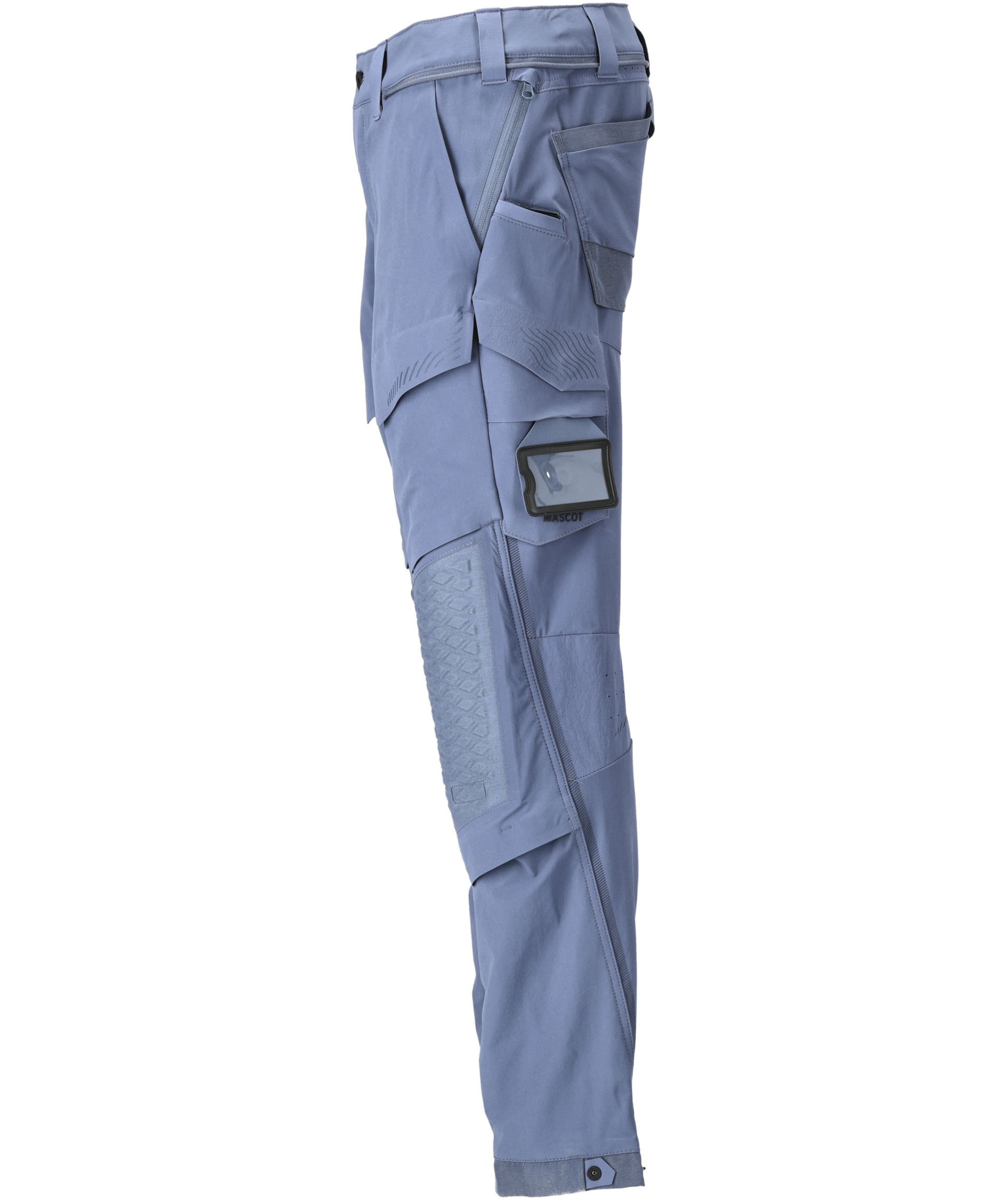 Mascot Customized arbetsbyxa full stretch, Stenbl&aring;, large image number 3