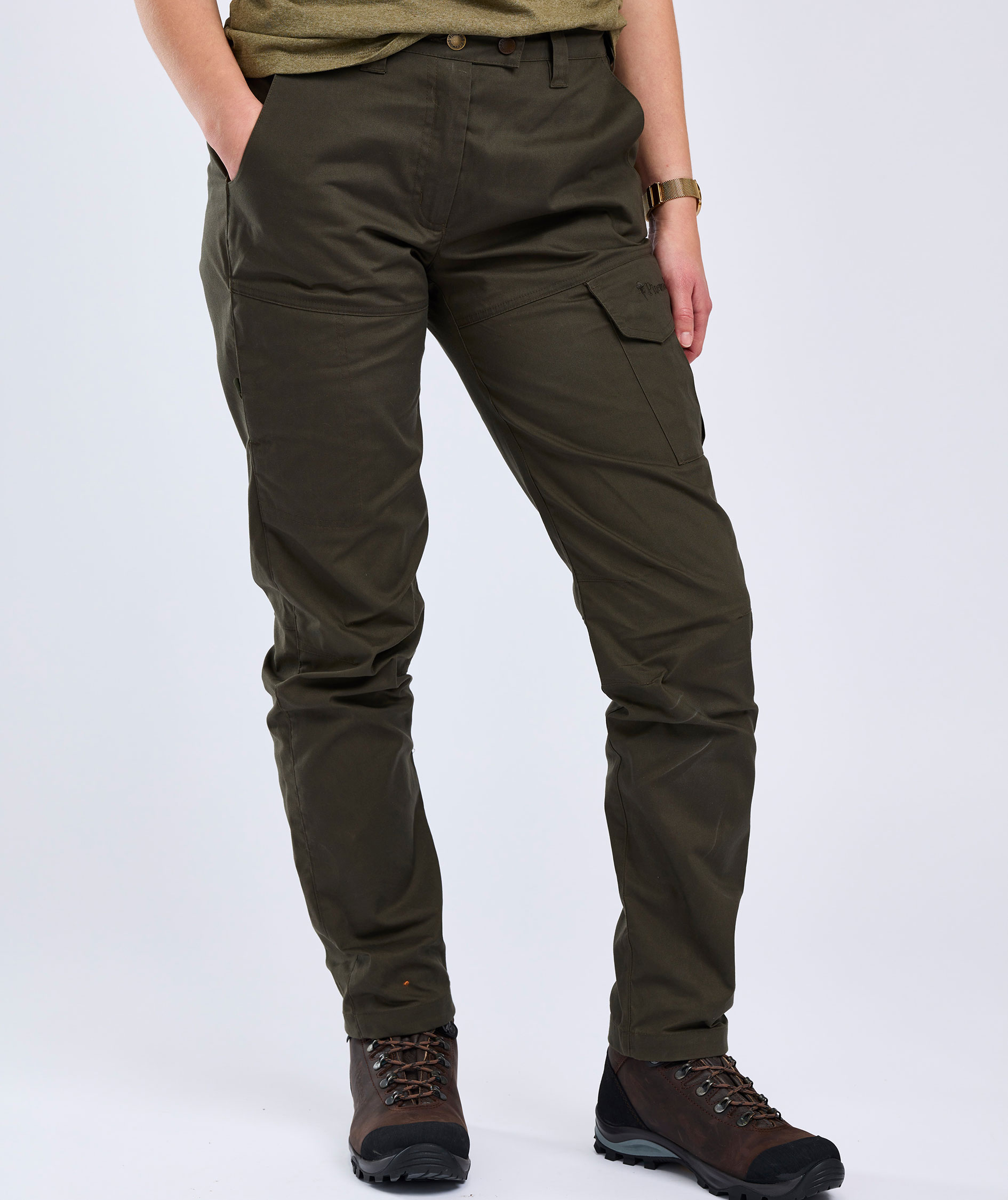 Pinewood Finnveden Outdoor damebukser, Moss green, large image number 1