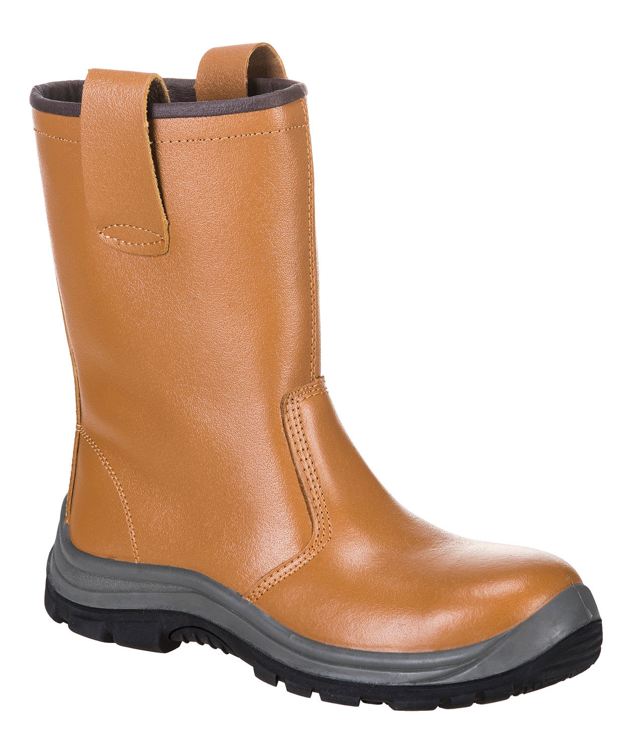 Portwest FW06 Steelite Rigger Sicherheitsstiefel S1P, Braun