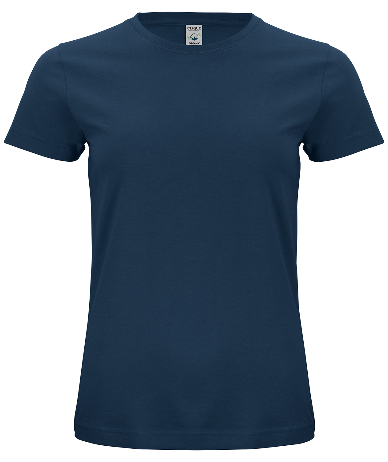 Clique Classic dame T-shirt, M&oslash;rk navy, large image number 0