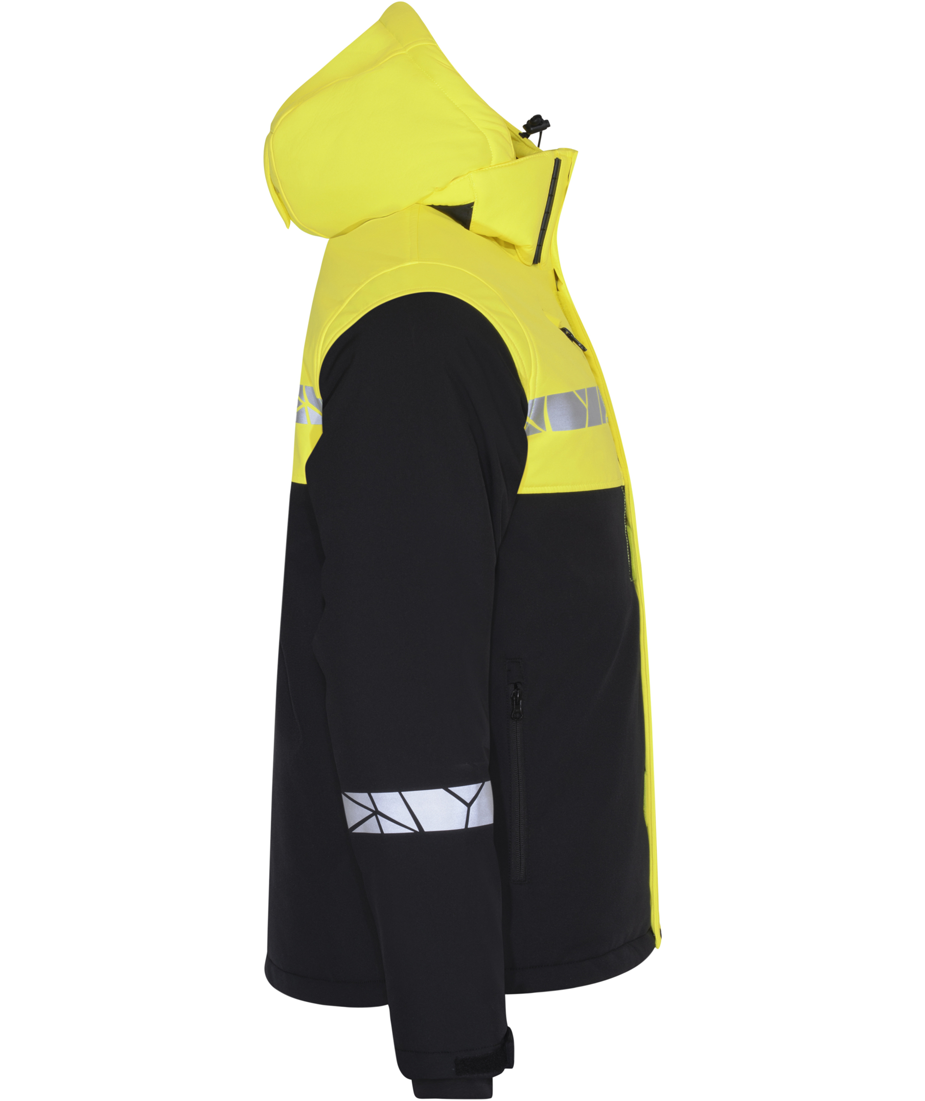 ProJob winter jacket 7415, Black/Yellow, large image number 2