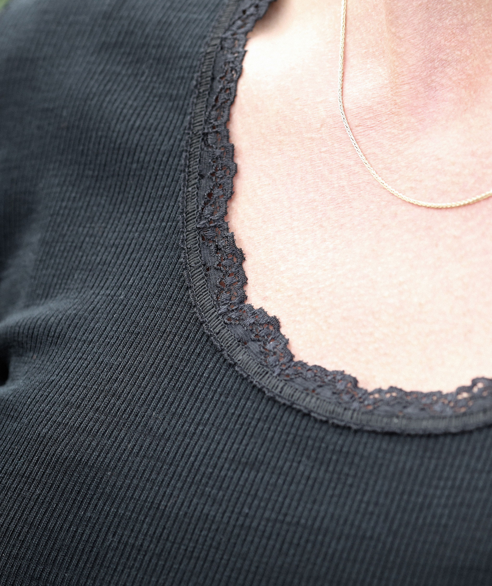 Joha Cecilie T-shirt dam med merinoull, Svart, large image number 2