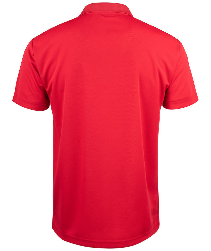 Clique Basic Active  polo T-shirt, R&oslash;d, large image number 2