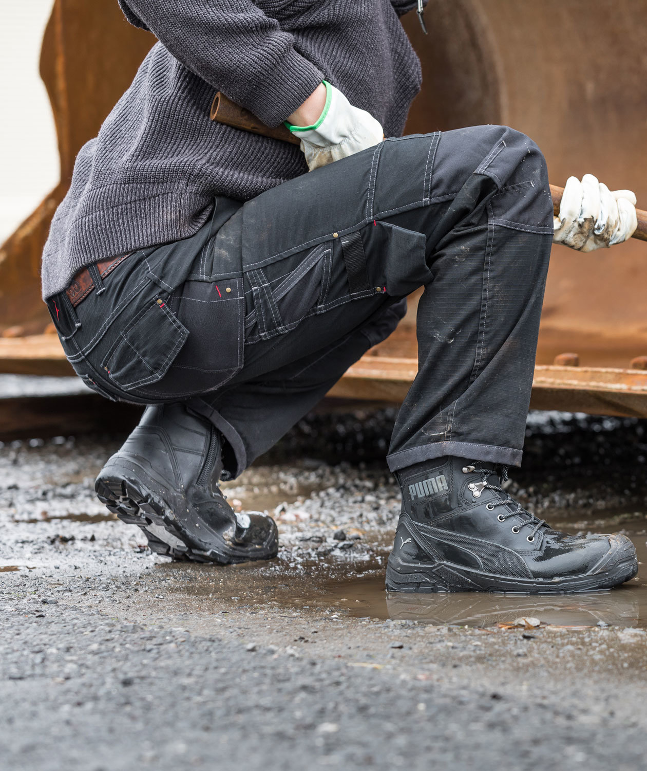 Puma Conquest High safety boots S3