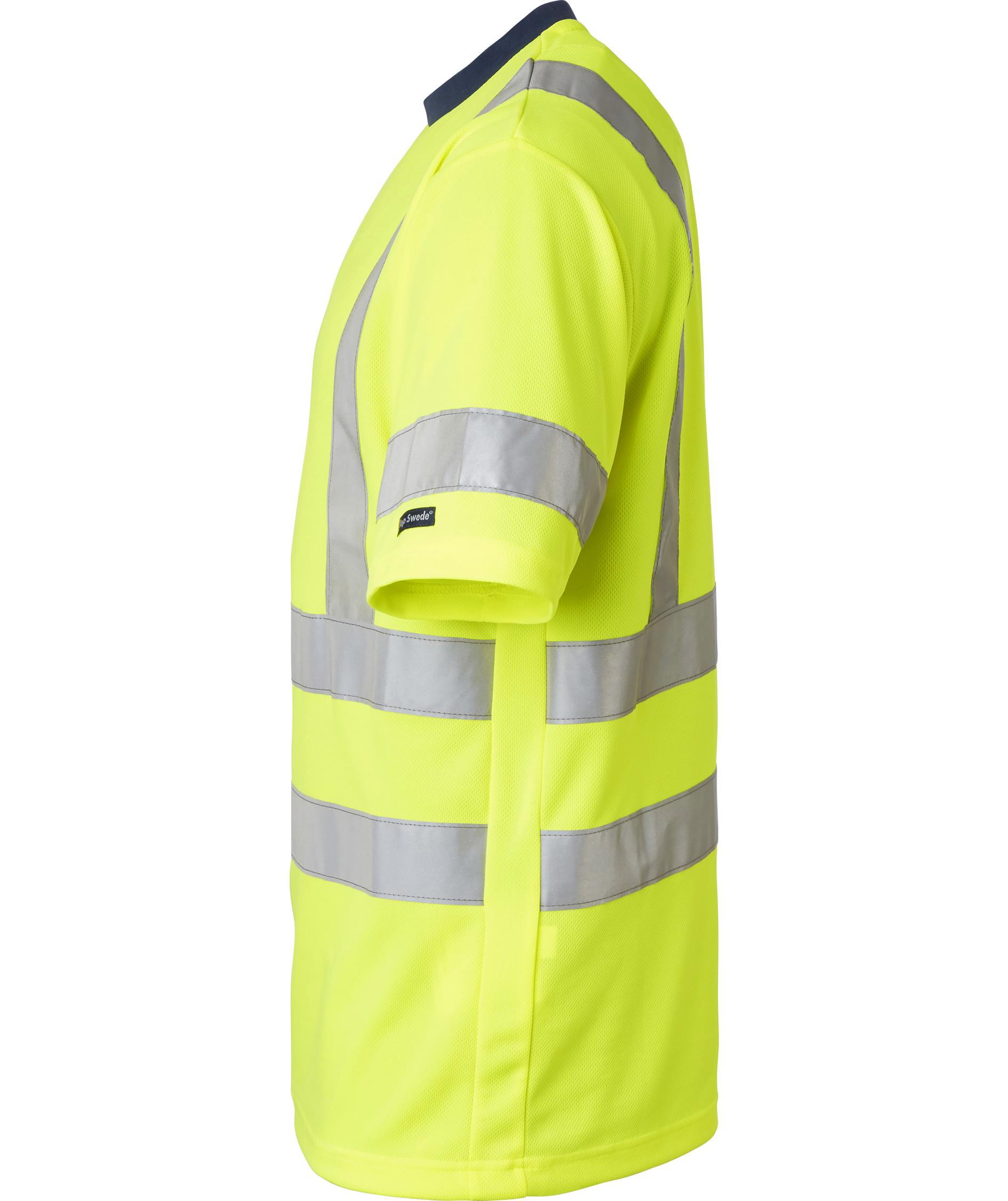 Top Swede T-shirt 224, Hi-Vis&nbsp;Gul, large image number 3