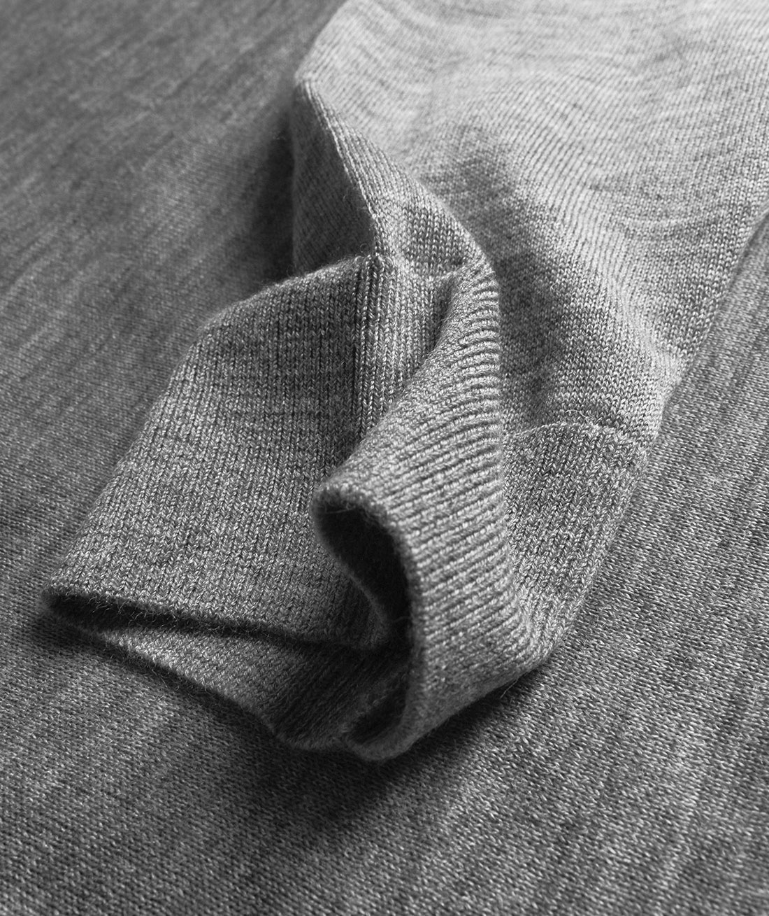 Nimbus Richmond stickad tr&ouml;ja med merinoull, Gr&aring; melange, large image number 3