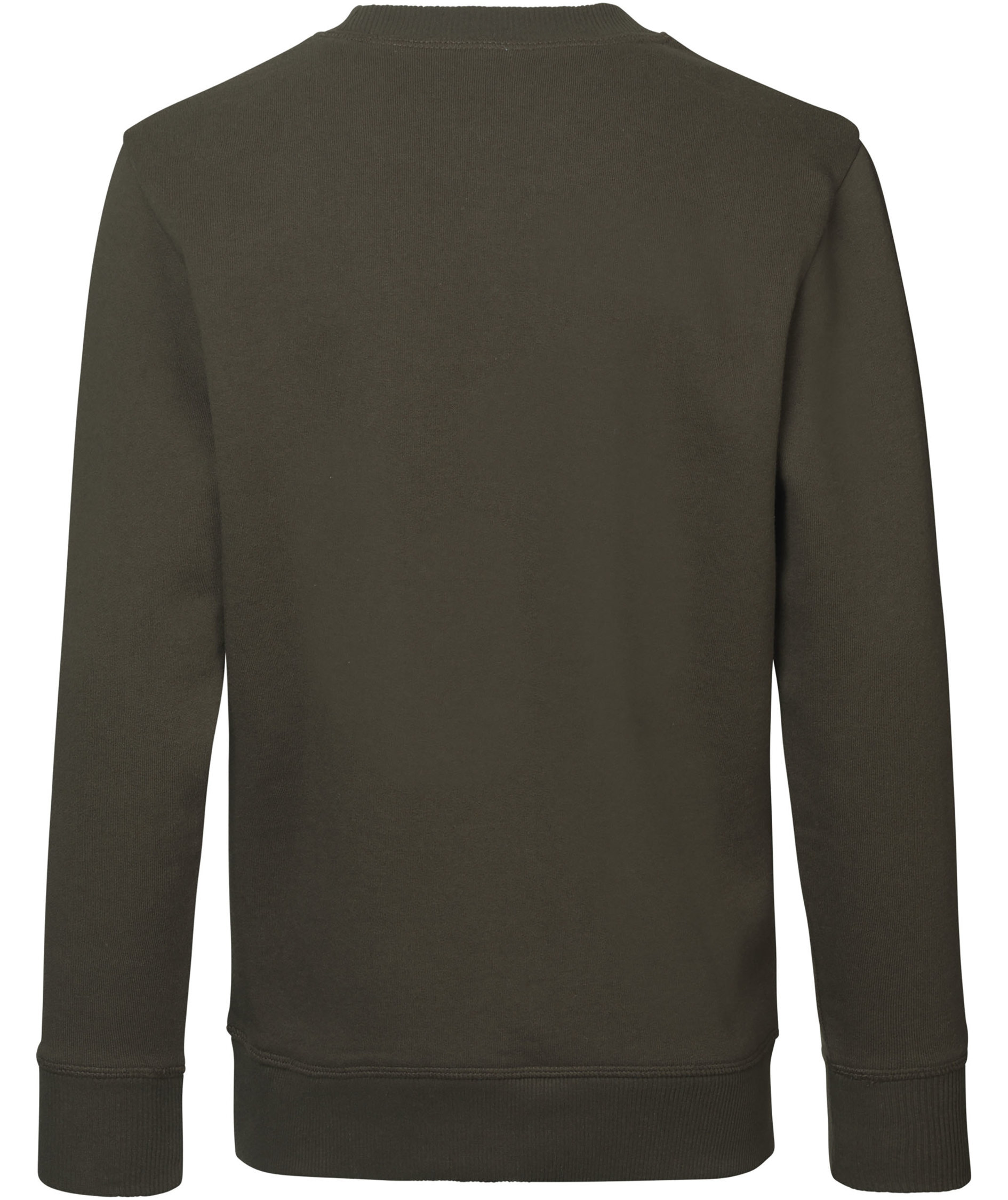 ID Core sweatshirt til b&oslash;rn, Olivengr&oslash;n