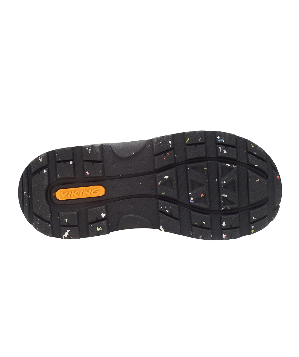 Viking Ask Mid F GTX boots for kids, Huntinggreen/Orange, large image number 3