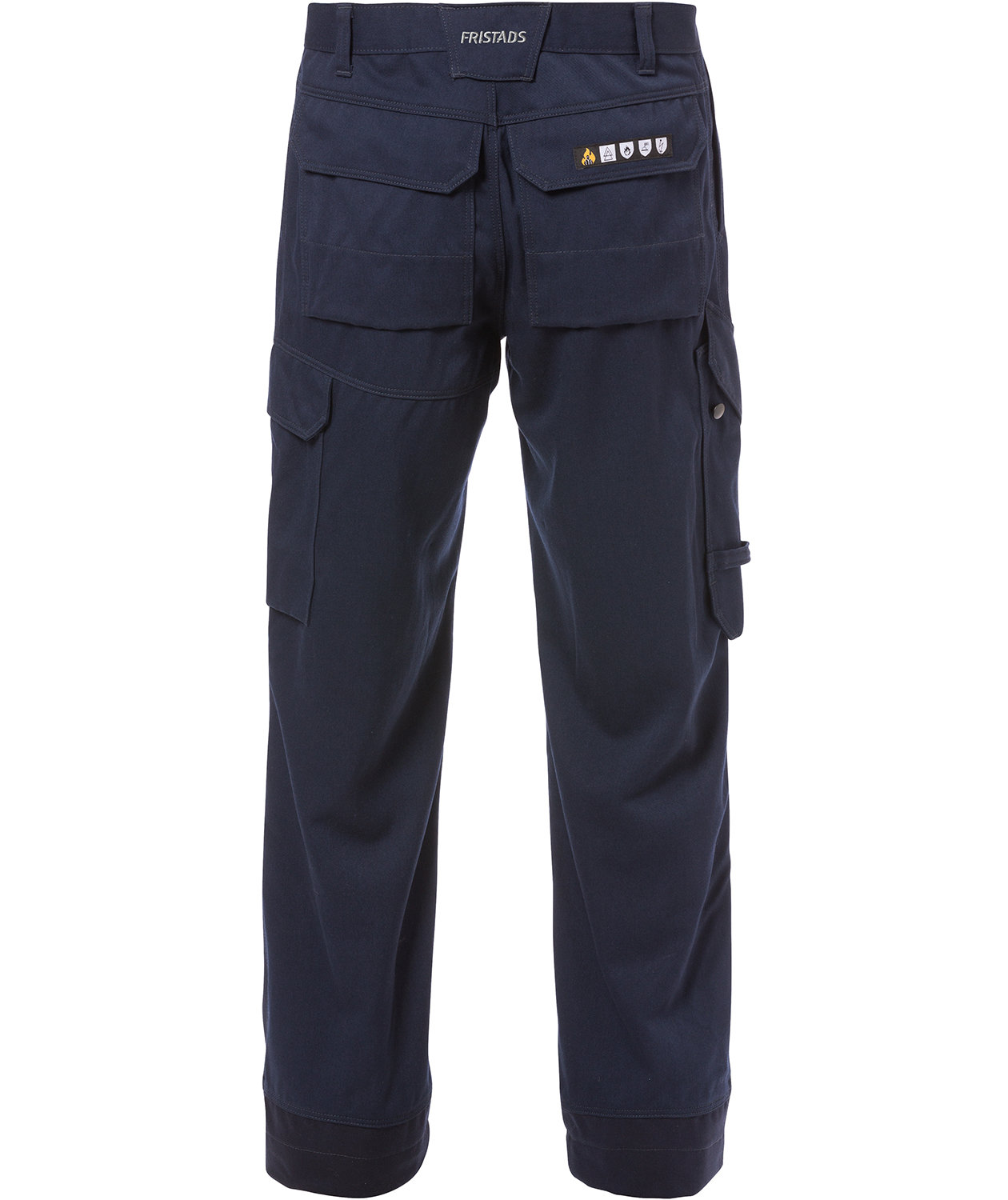 Fristads Flamestat arbeidsbukse, Marine/Hi-Vis gul, large image number 1