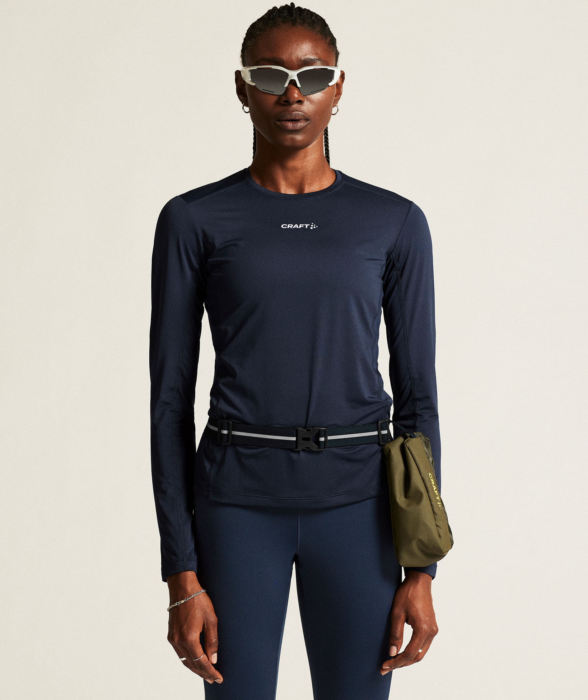 Craft ADV Essence l&aring;ng&auml;rmad T-shirt dam, Blaze