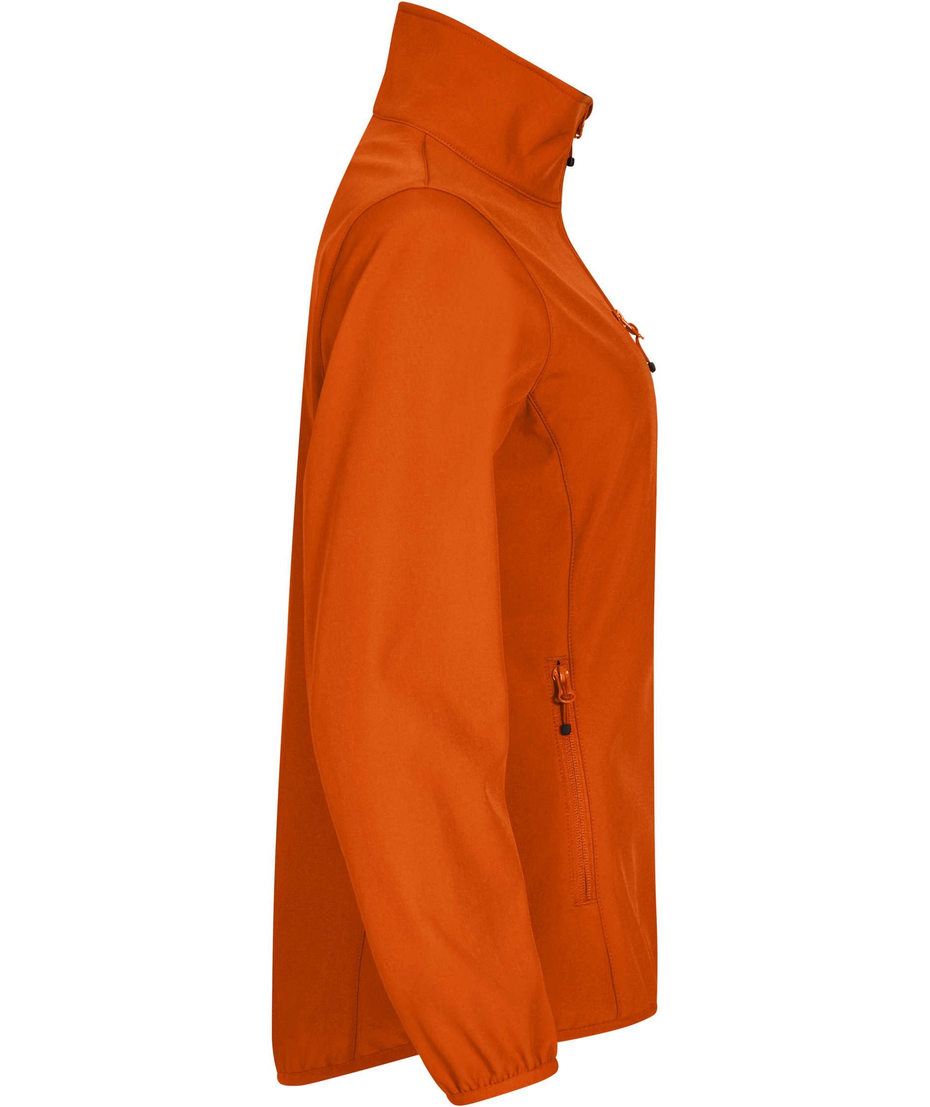 Clique Classic women's softshell jacket, Orange, large image number 2