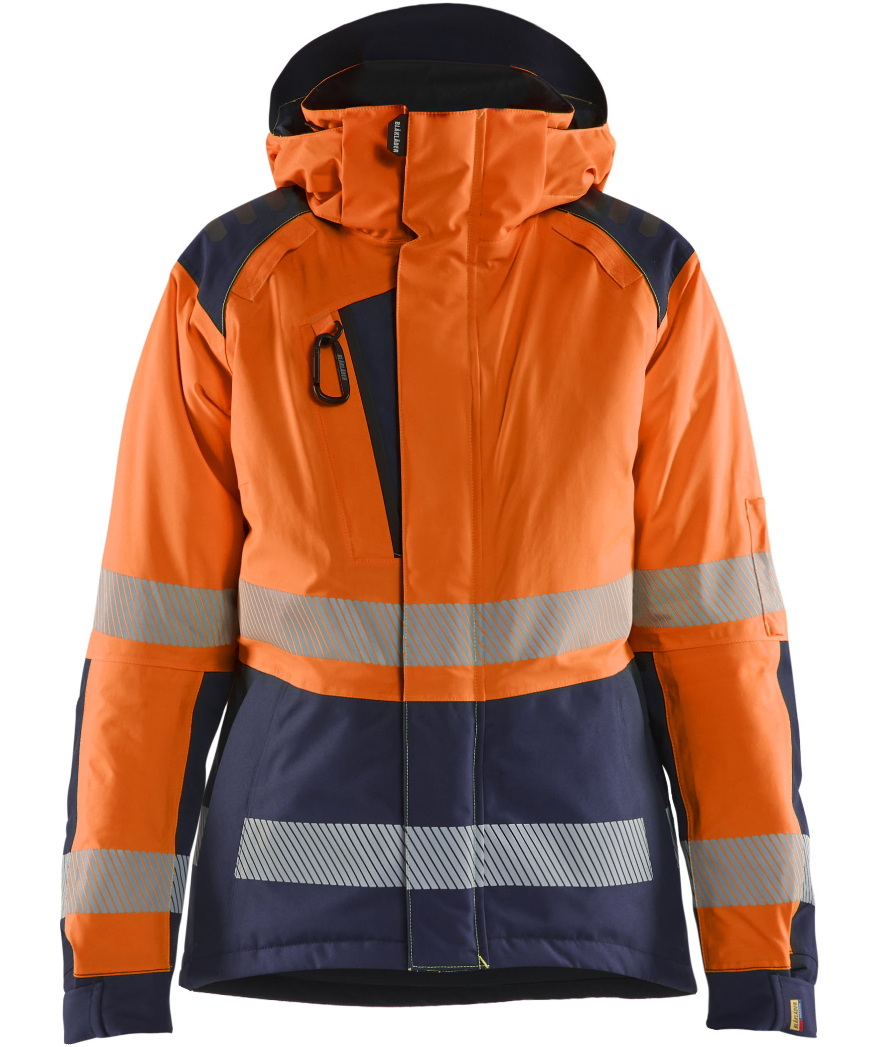 Bl&aring;kl&auml;der women's winter jacket, Hi-Vis Orange/Navy, Hi-Vis Orange/Navy, swatch
