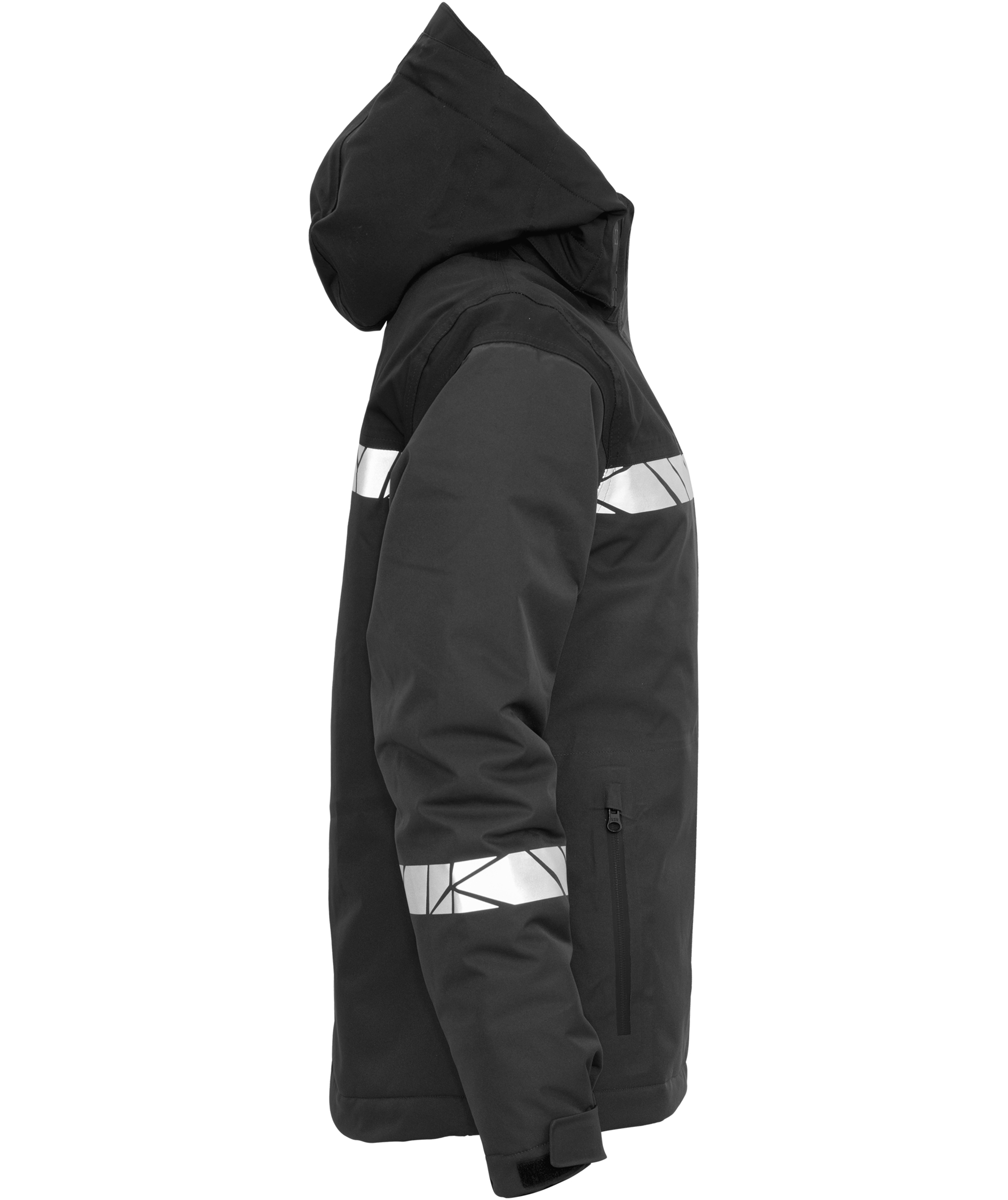 ProJob women's winter jacket 7420, Grey/Black, large image number 2