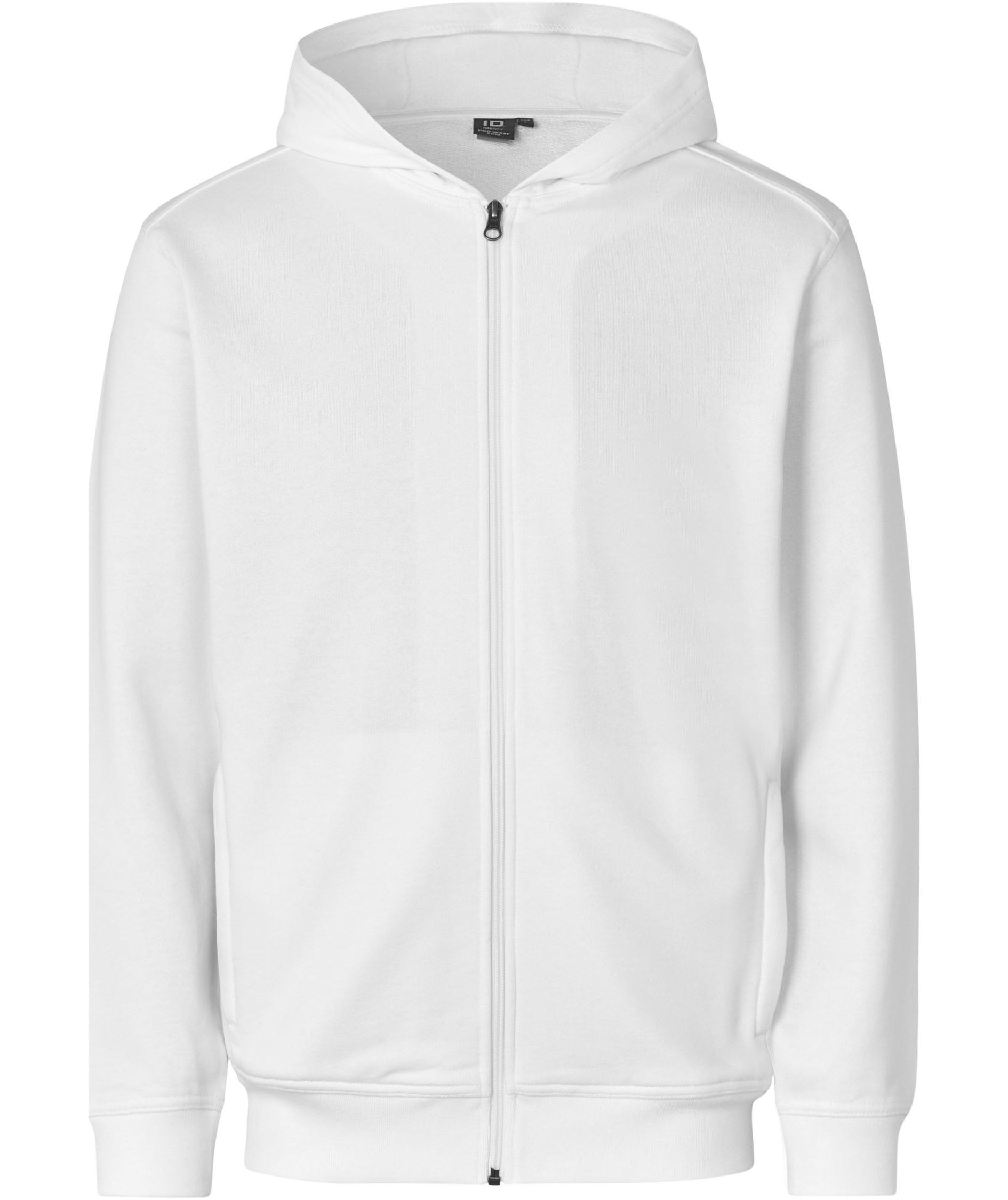 ID Pro Wear Care Hoodie mit Rei&szlig;verschluss, Wei&szlig;, Wei&szlig;, swatch