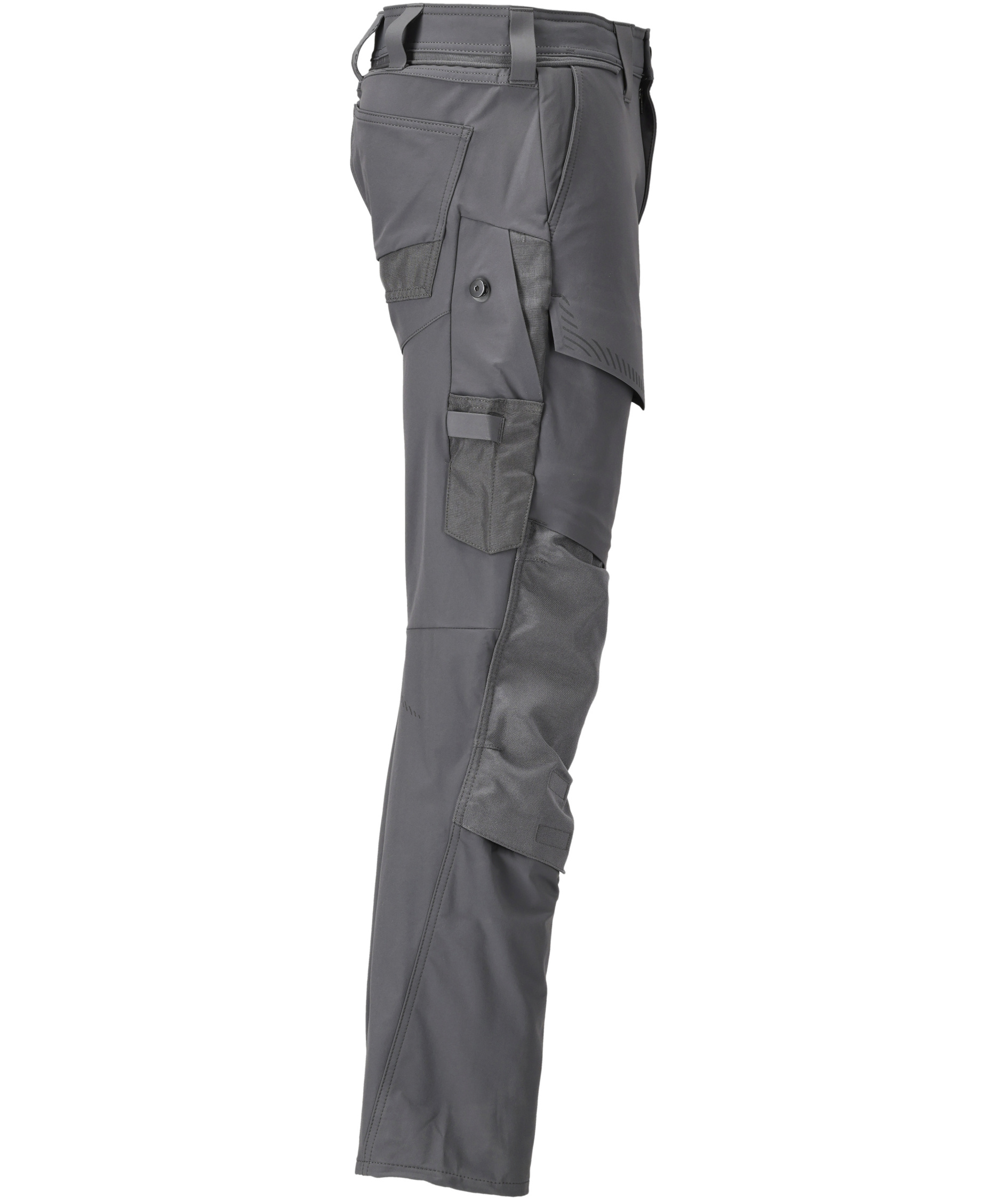 Mascot Customized arbejdsbukser full stretch, Stengr&aring;, large image number 2
