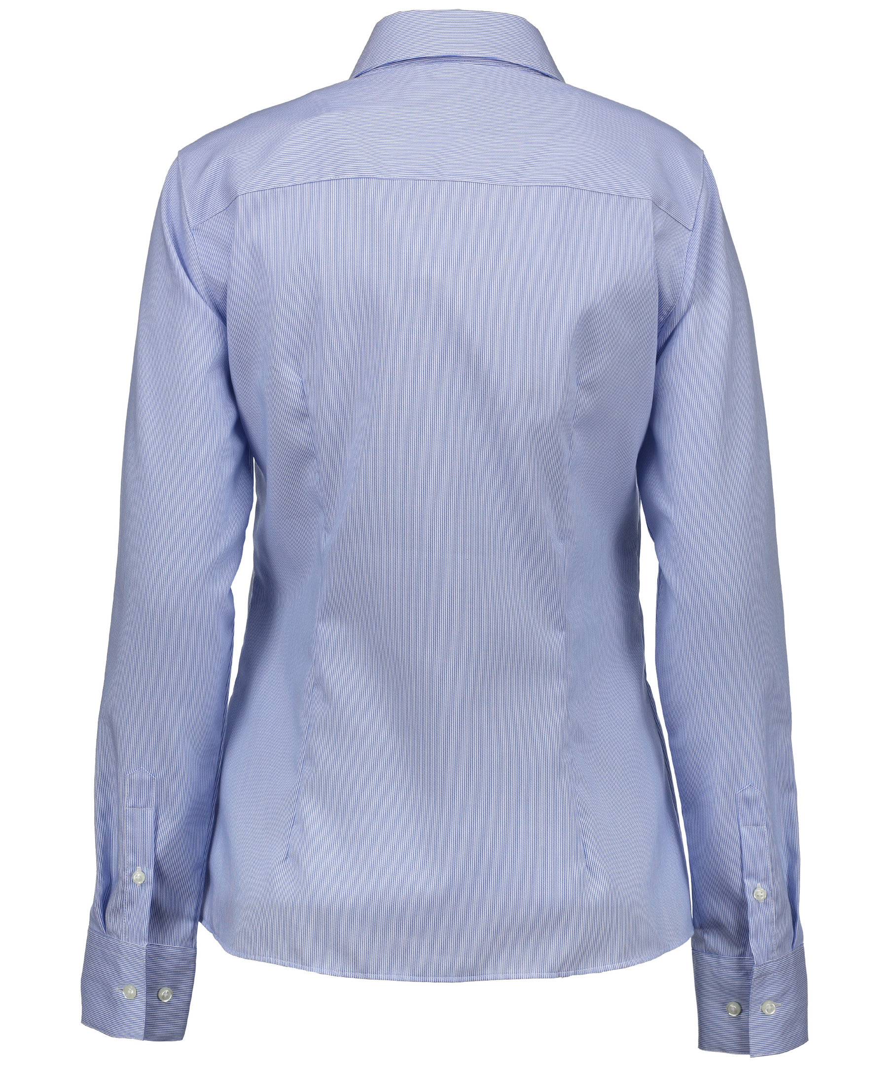 Seven Seas Fine Twill California modern fit dameskjorte, Lys Bl&aring;, large image number 1