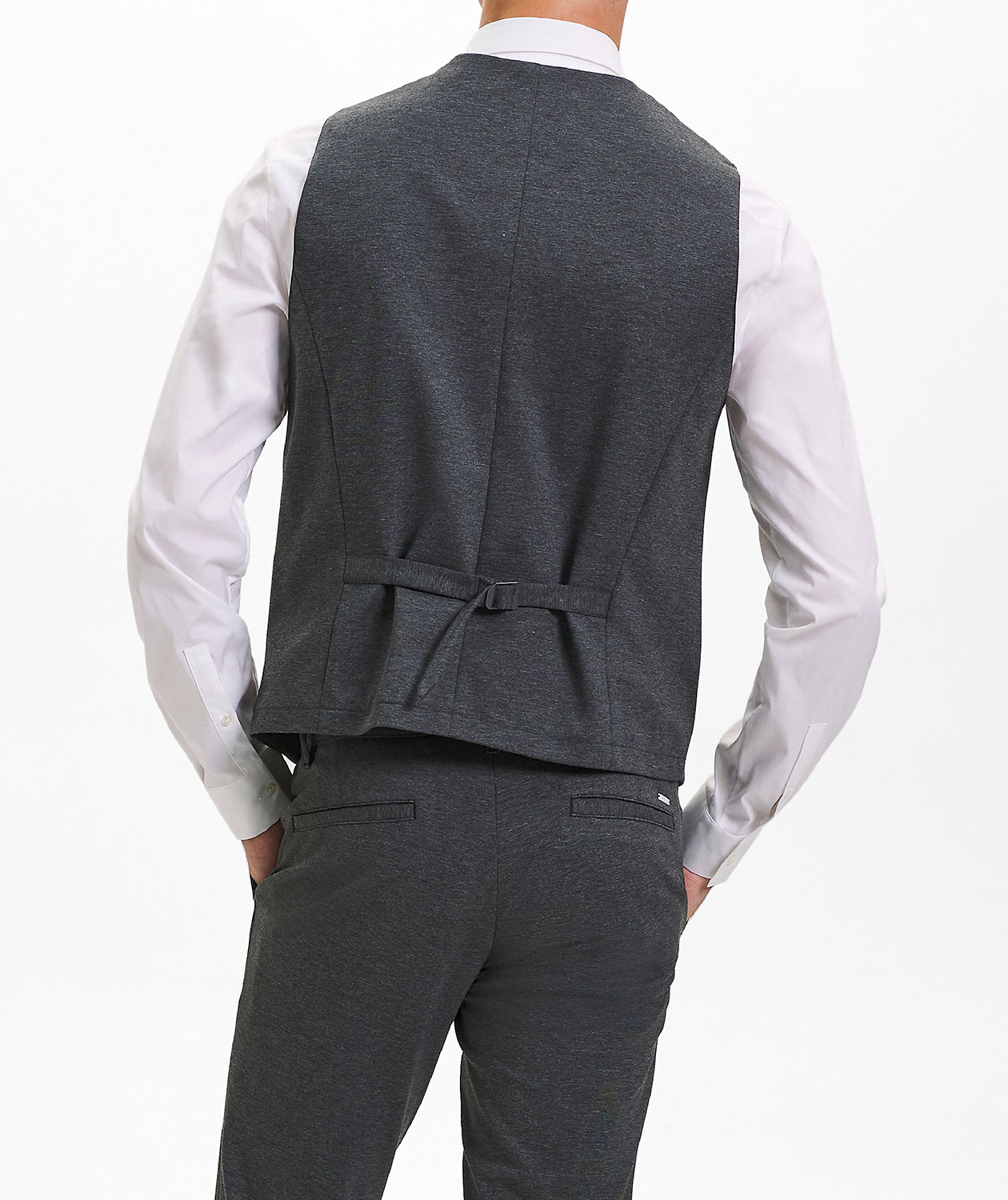 Sunwill Extreme Flexibility Modern fit vest, Charcoal, large image number 3