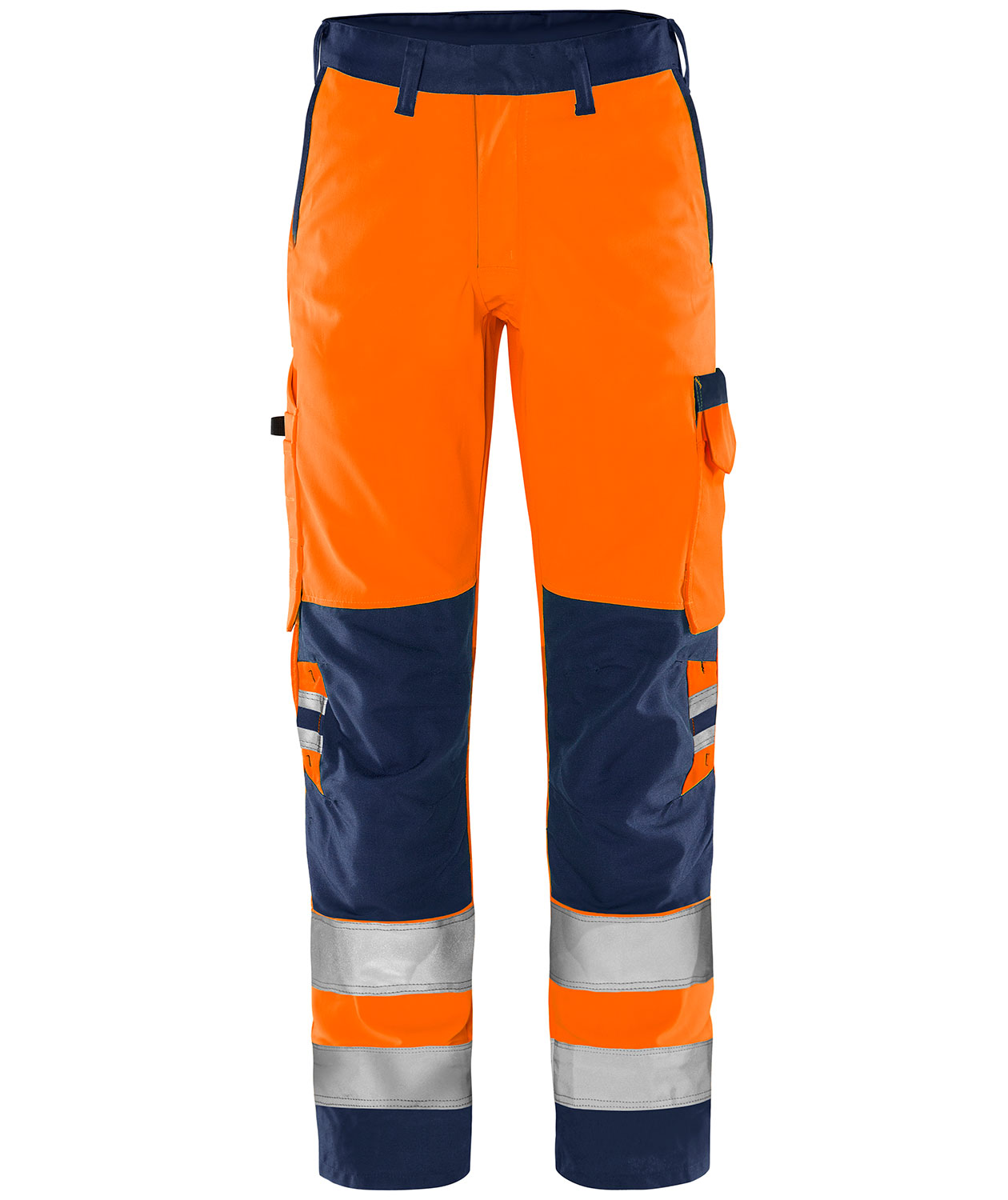 Varsel Orange/Marinbl&aring;