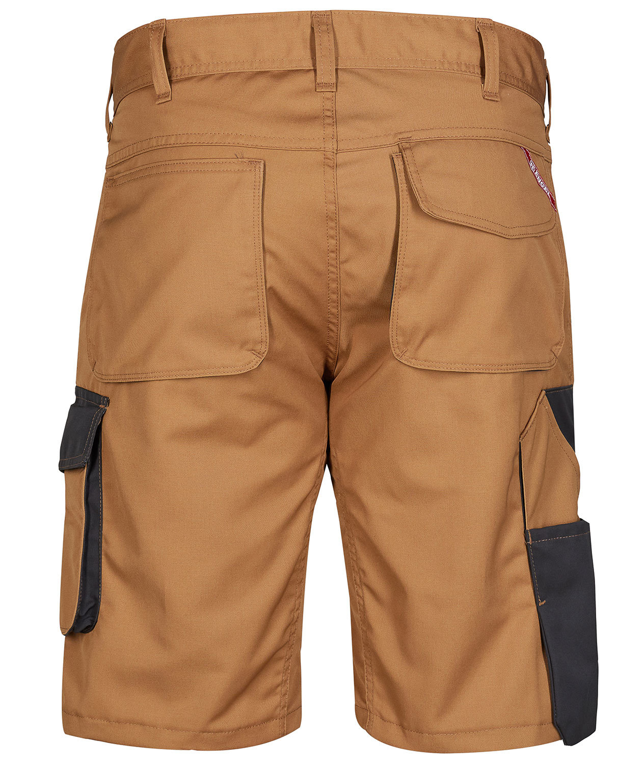 Engel Galaxy Light arbejdsshorts, Toffee Brown/Antracitgr&aring;