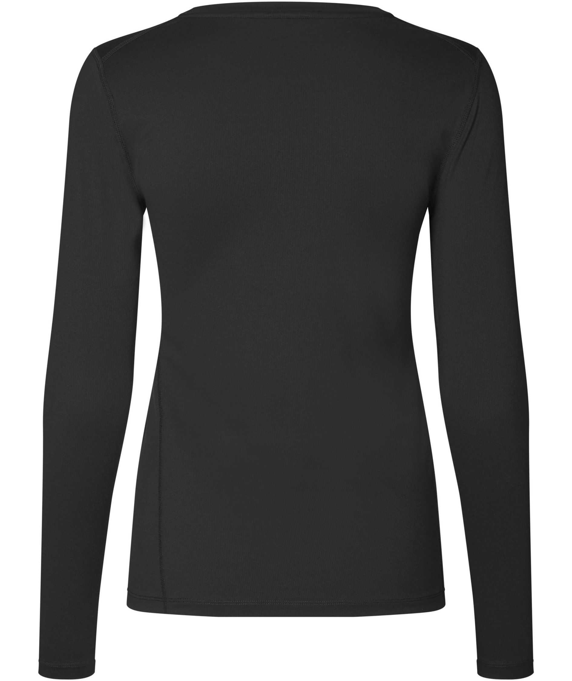 GEYSER&nbsp;Active lang&aelig;rmet dame T-shirt, Sort, large image number 2