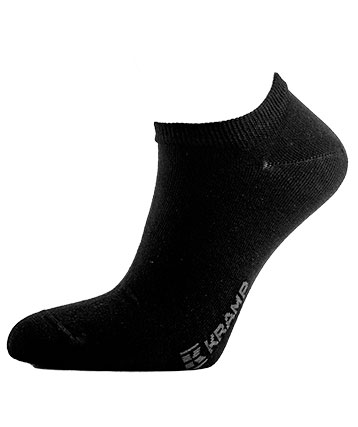 Kramp 3-pack ankelstr&oslash;mper, Svart