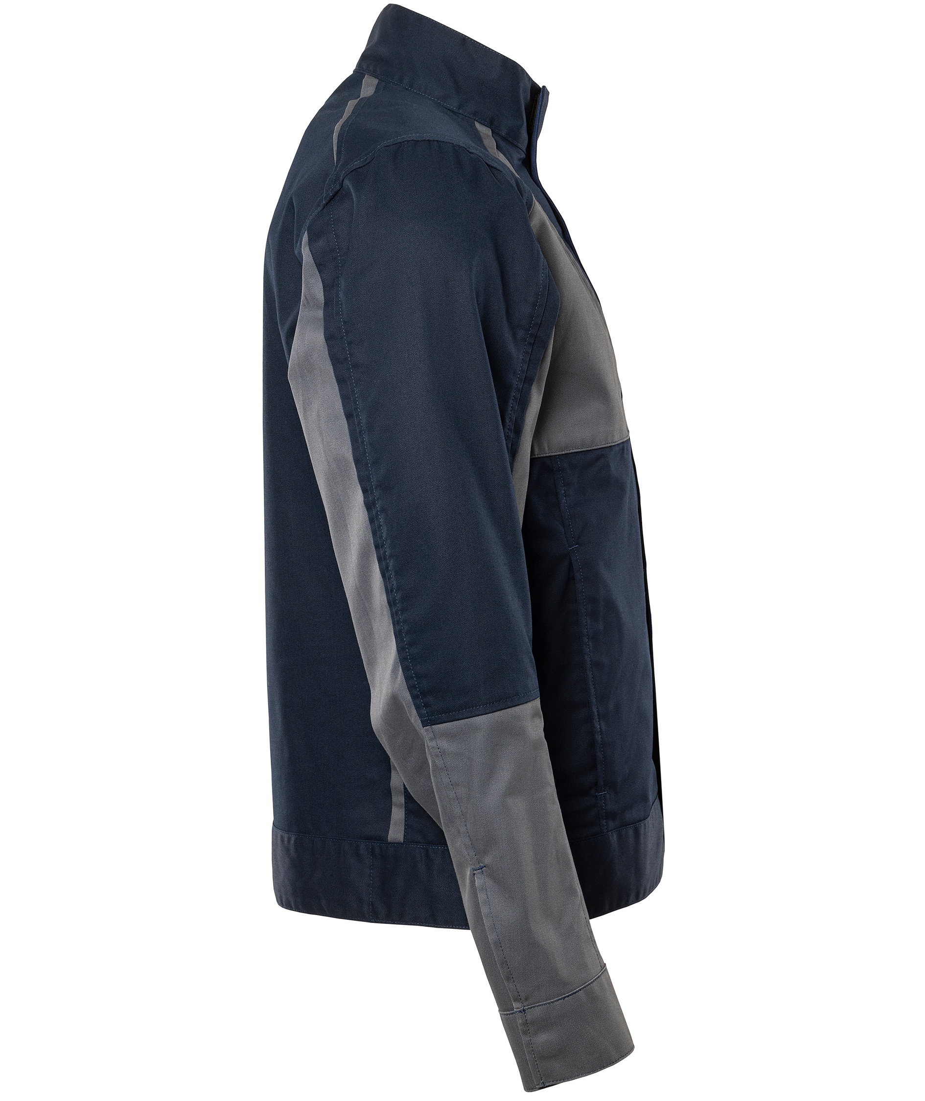 Fristads Green arbejdsjakke 4930 GWM, M&oslash;rk Marine/Gr&aring;, large image number 3