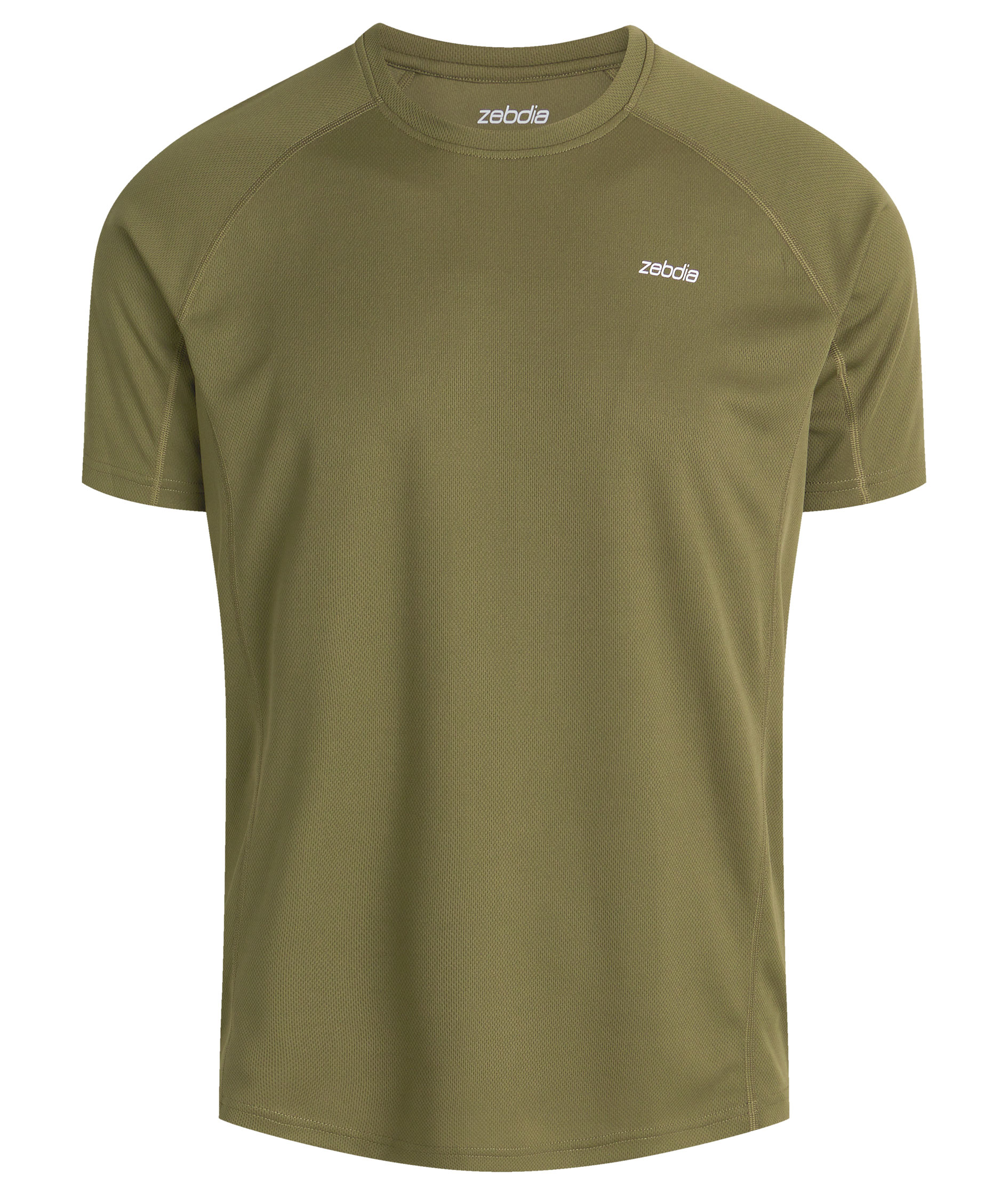 Zebdia sports tee T-shirt, Army Green