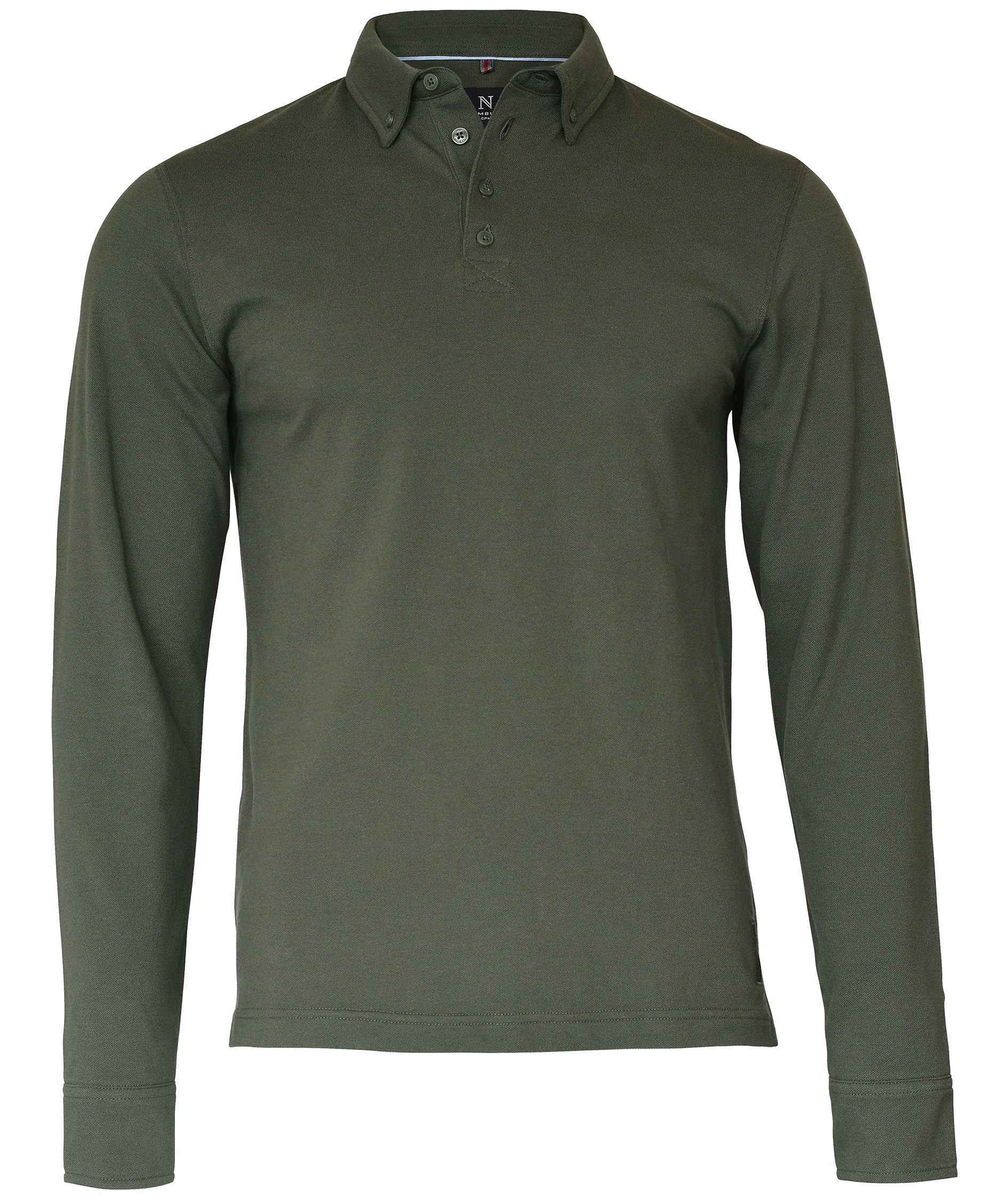 Nimbus Carlington l&aring;ng&auml;rmad pik&eacute;tr&ouml;ja, Olivgr&ouml;n, Olivgr&ouml;n, swatch