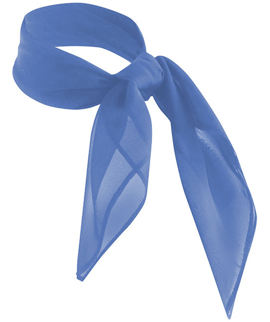 Karlowsky classic chiffon scarf, Azure, Azure, large image number 2