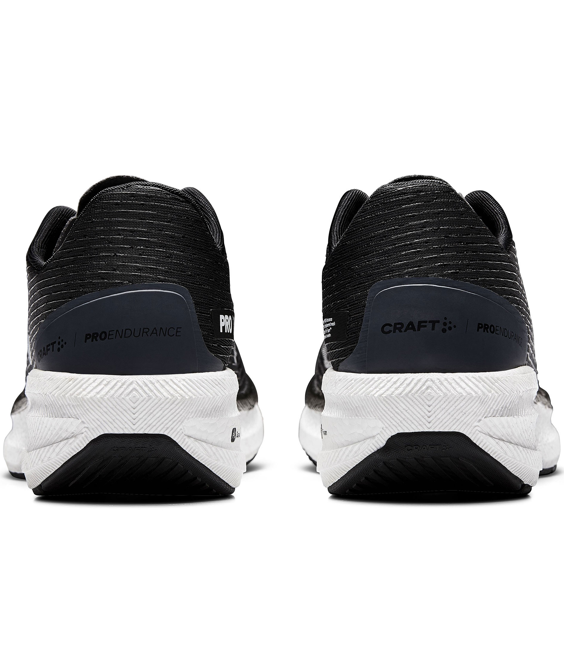 Craft PRO Endur Distance Damen Laufschuhe, Black/white, large image number 3