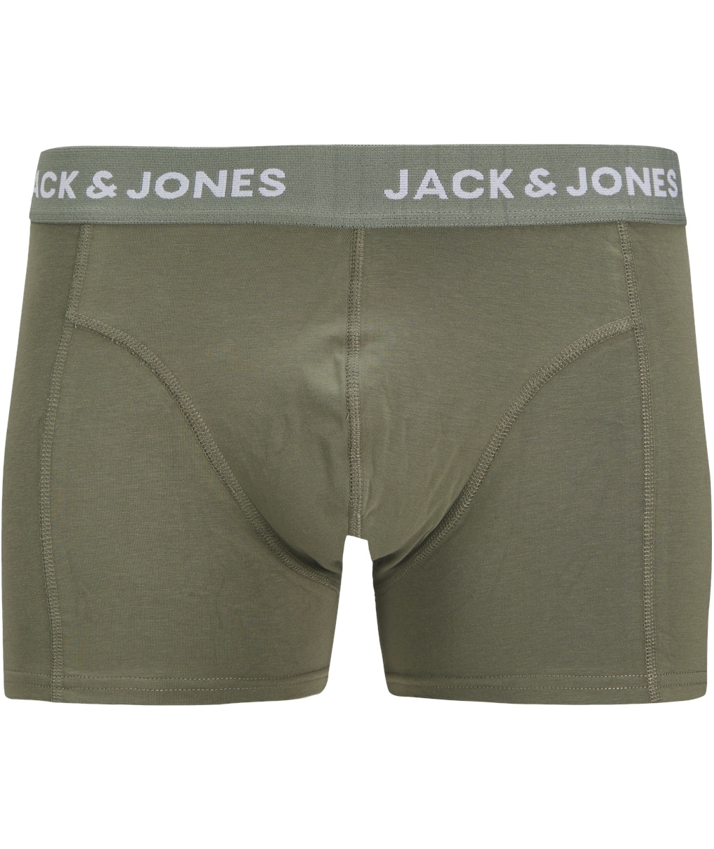 Jack & Jones JACROB SOLID 3-pak boxershorts, Agave Green, large image number 9