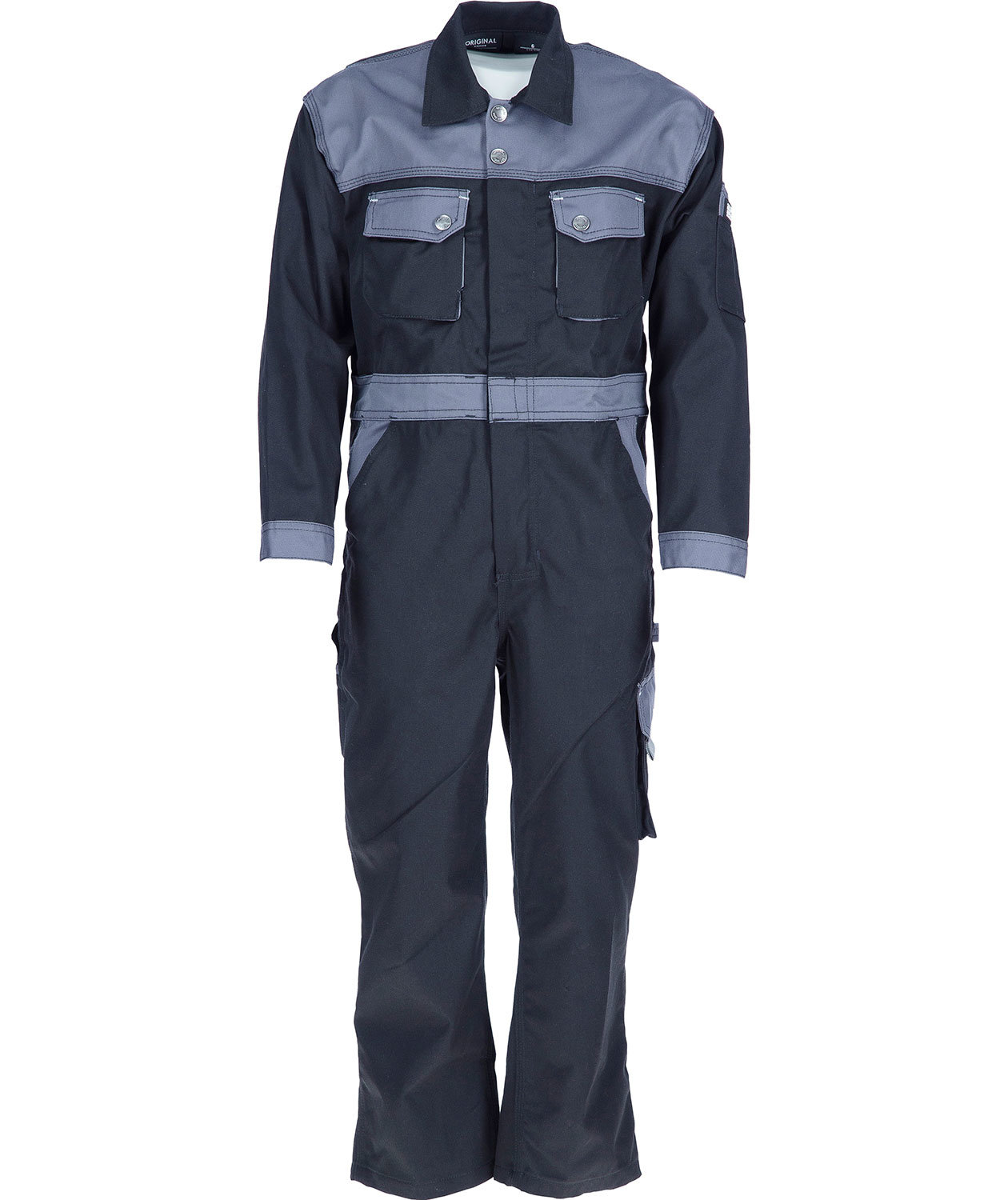 Kramp Original overall f&ouml;r barn, Svart/Gr&aring;