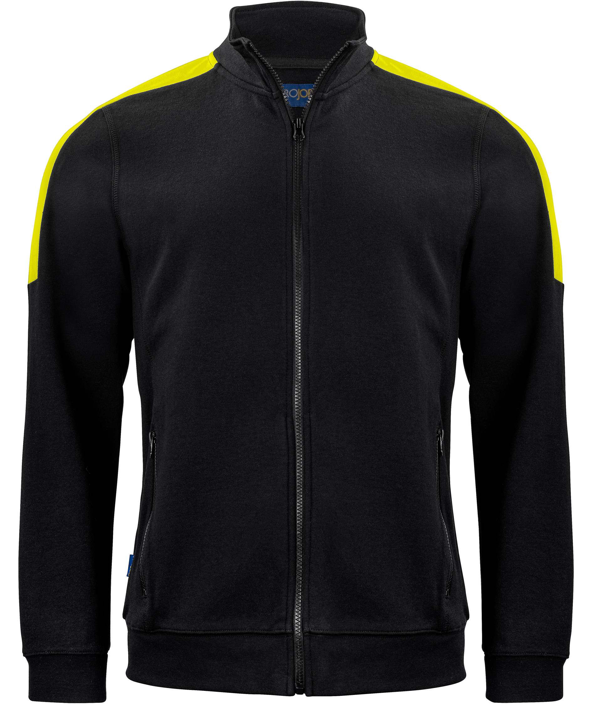 ProJob Cardigan 2129, Black/Yellow