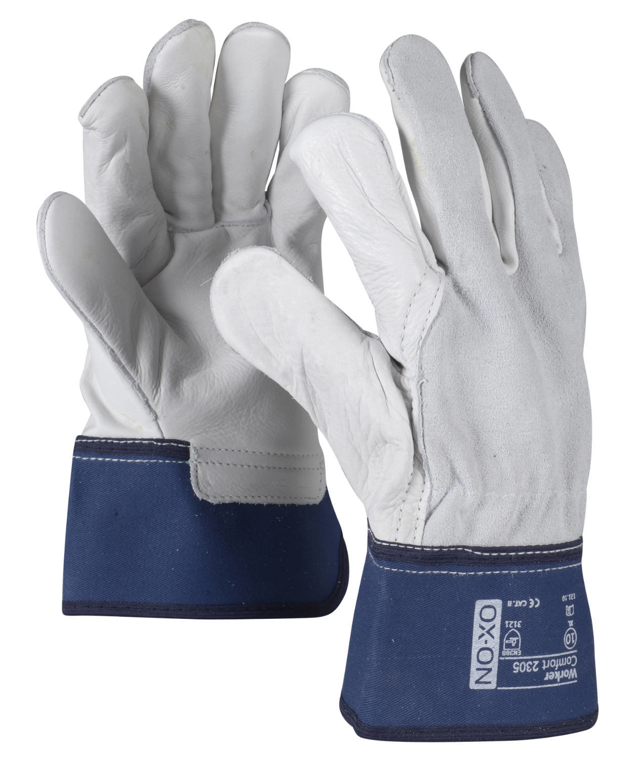 OX-ON Worker Comfort 2305 arbeidshansker, Natur, large image number 0