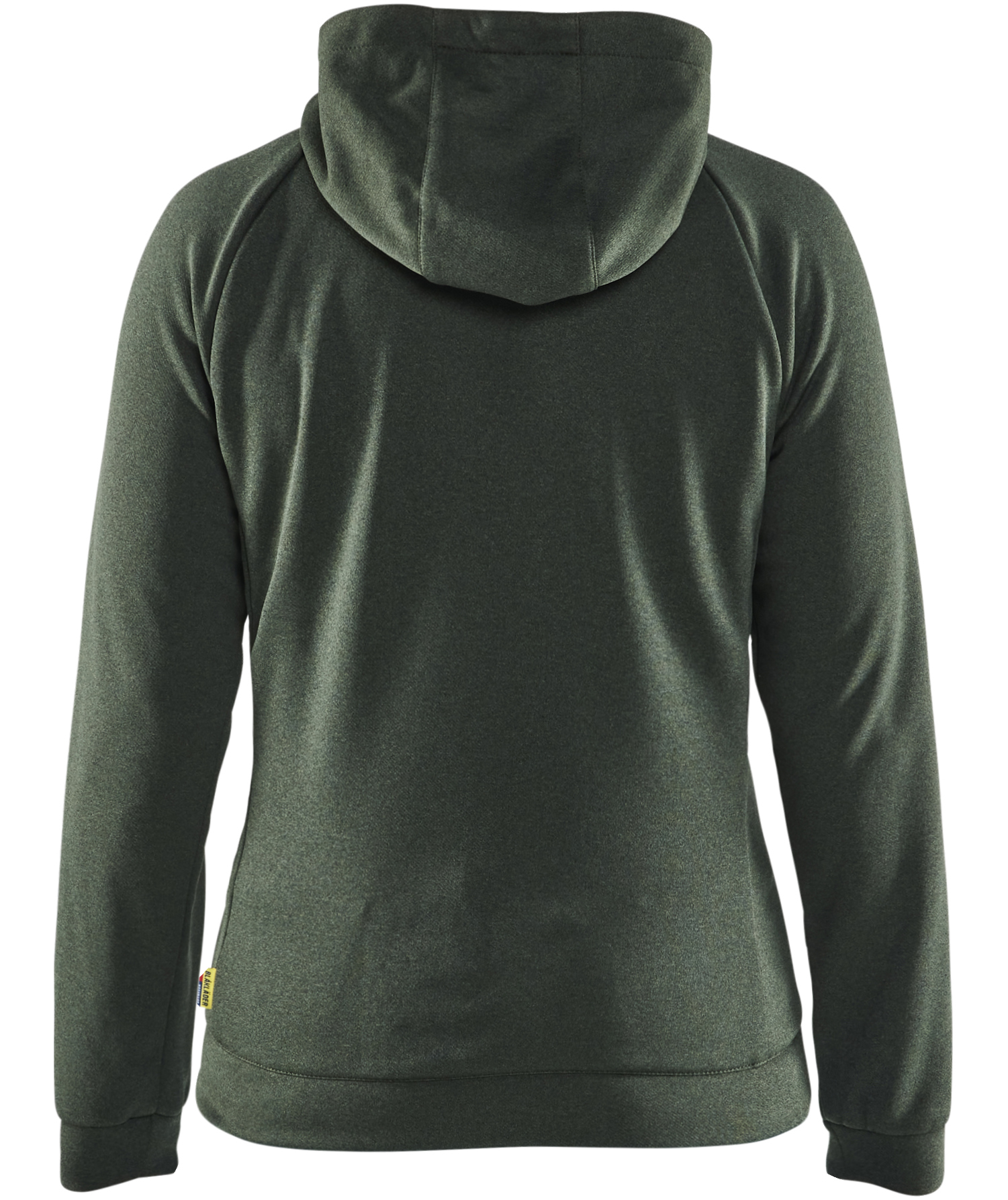 Bl&aring;kl&auml;der women's hybrid hoodie with zipper, Autumn green/Black, large image number 2