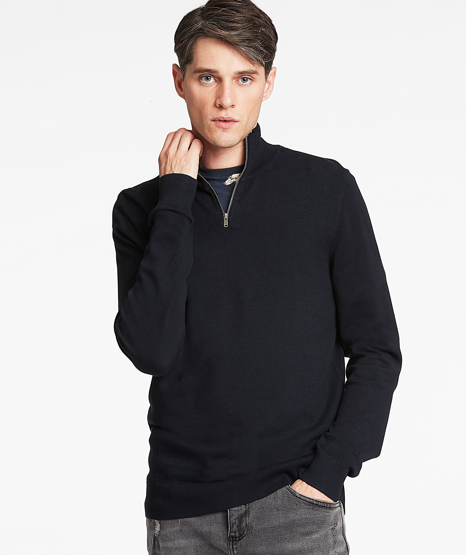 Lindbergh striktr&oslash;je, Navy, large image number 4