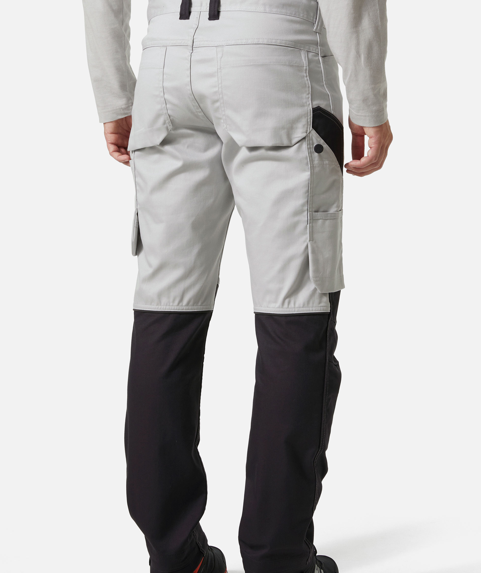 Helly Hansen Manchester Abeitshose, Grey fog/Ebony, large image number 3