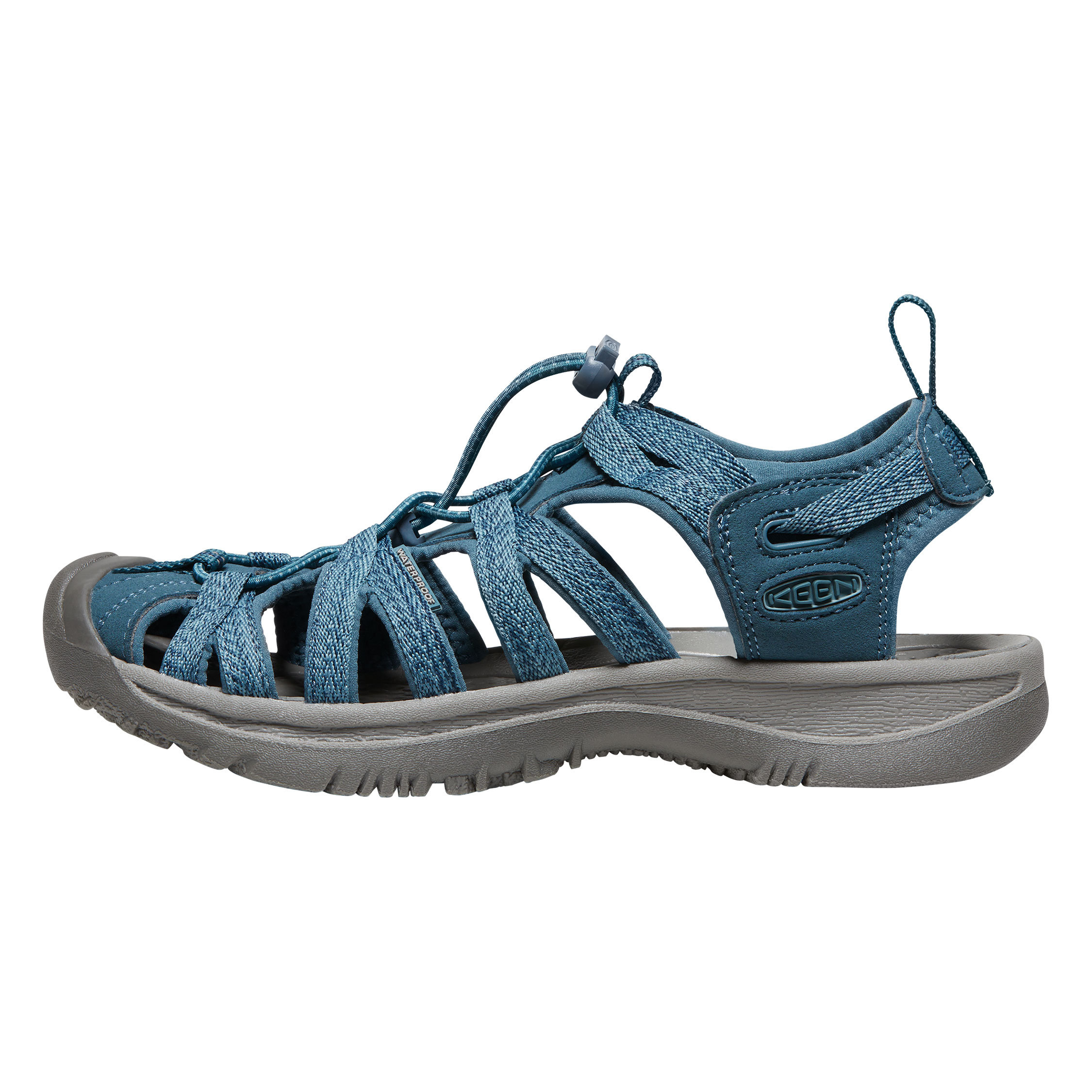 Keen Whisper women's sandals, Smoke blue, large image number 2