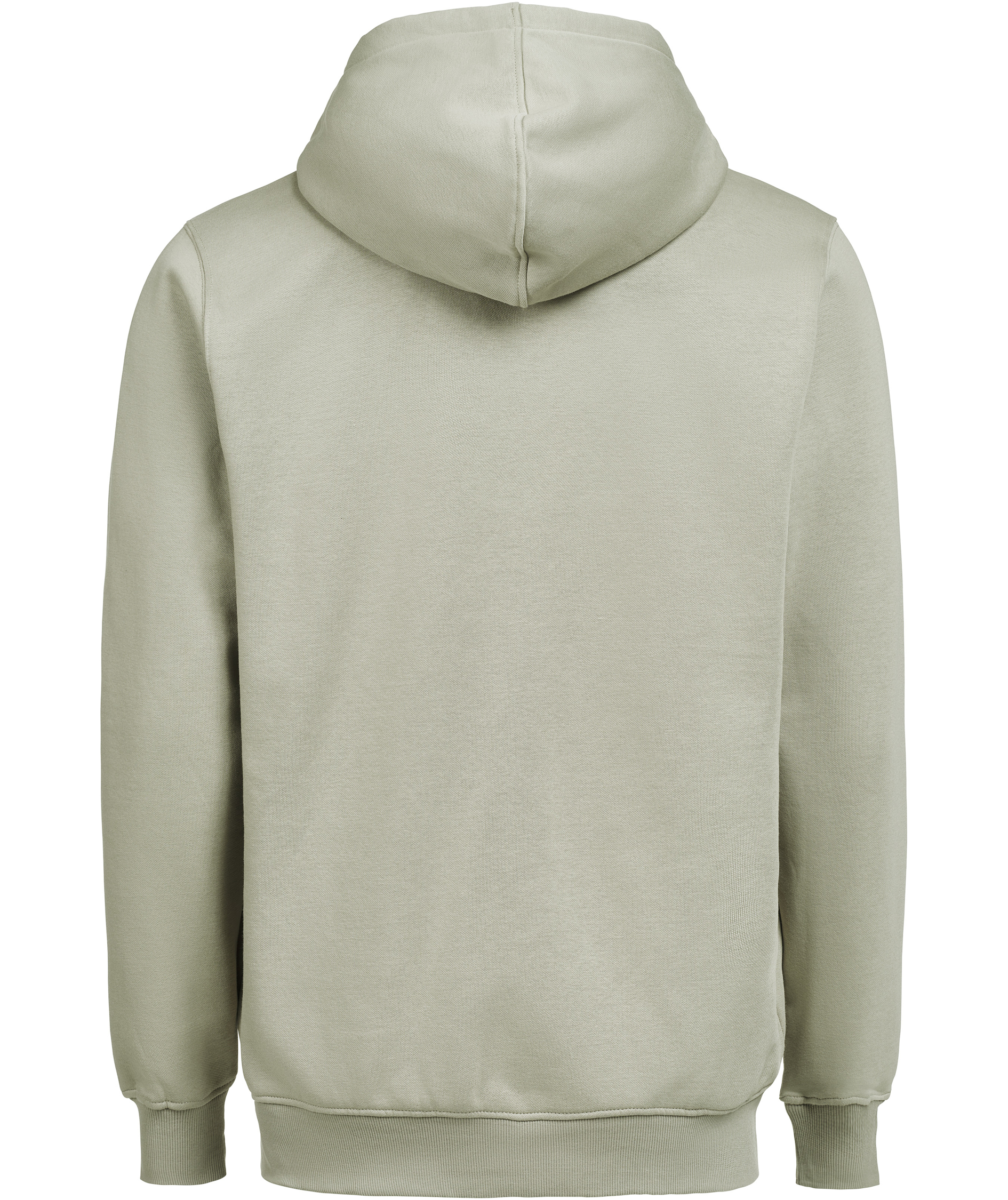 UM Regular fit hettegenser med glidel&aring;s, Sage