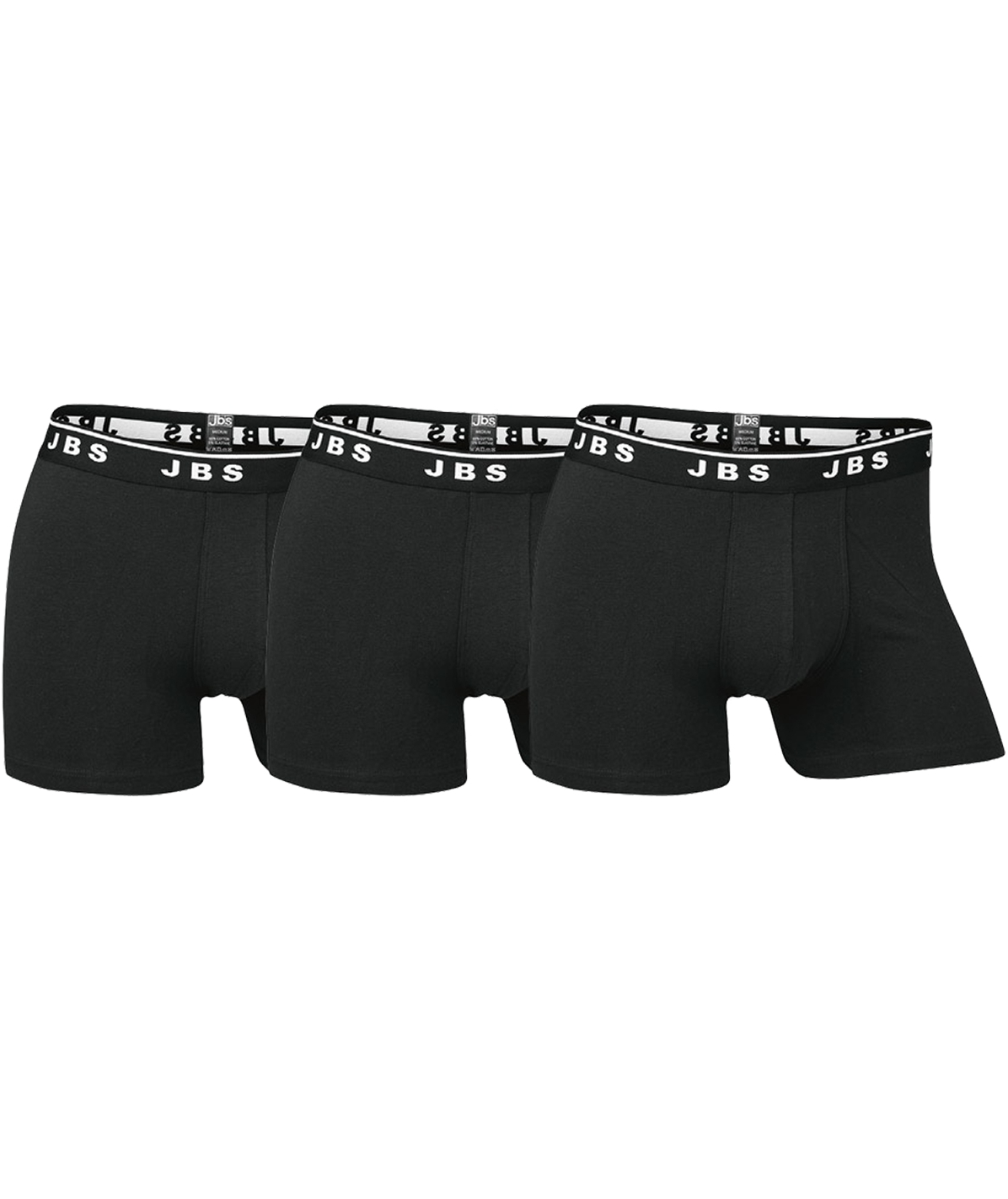JBS 3-pak boxershorts, Sort
