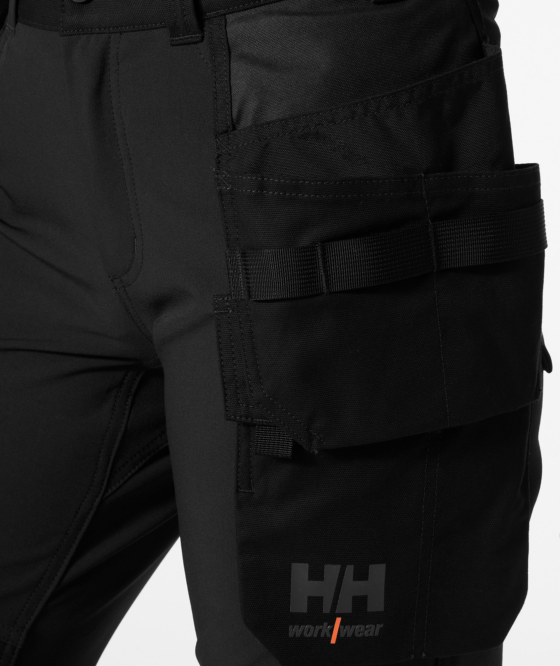 Helly Hansen Luna 4X dame h&aring;ndv&aelig;rkerbukser full stretch, Black, large image number 5