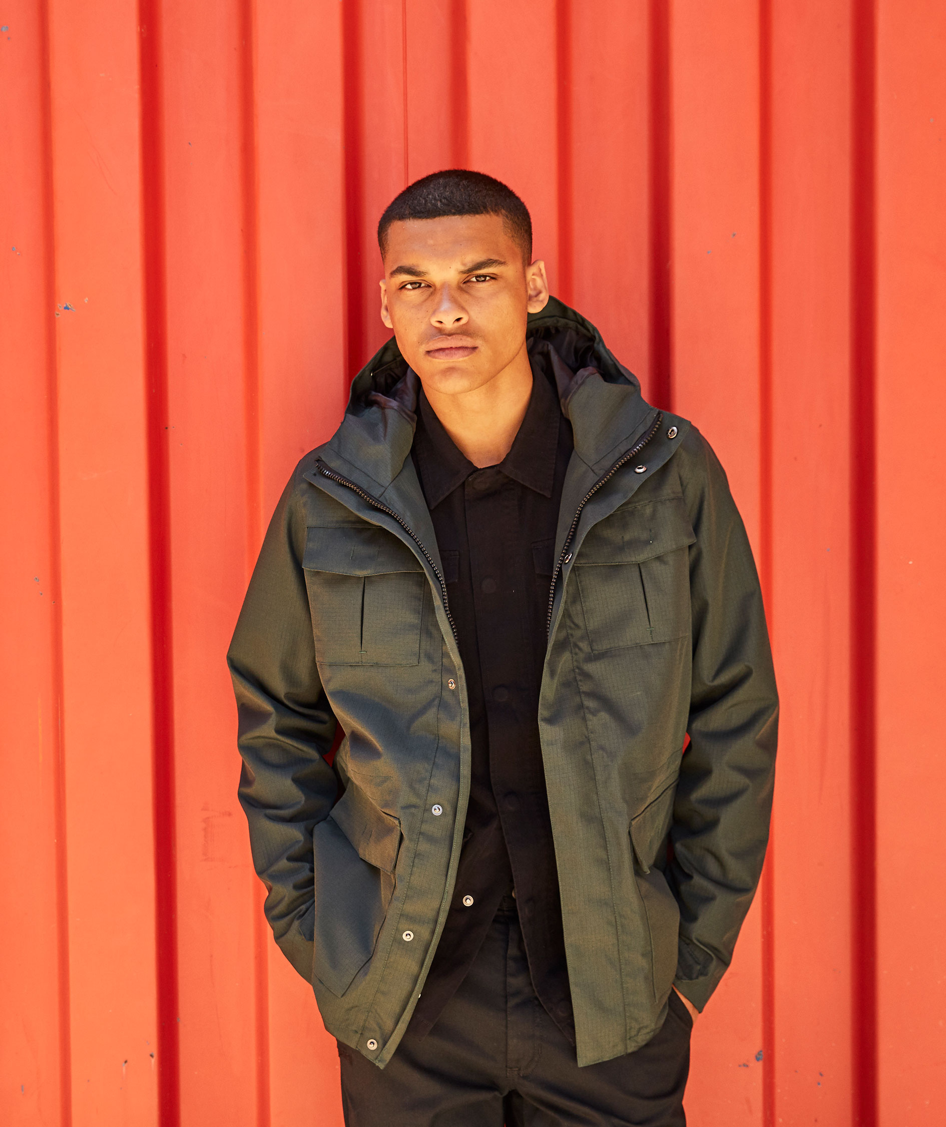 ELKA Ferring Storm skaljakke, Gr&oslash;n, large image number 2